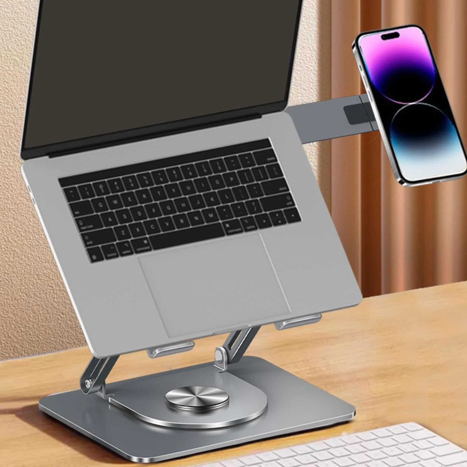 Podstawka pod laptopa na biurko Ergonomiczny Składany Uchwyt Do | Składany Na Laptopa Łóżka, domu, kanapy, pracy, nauki, kuchni, klasy