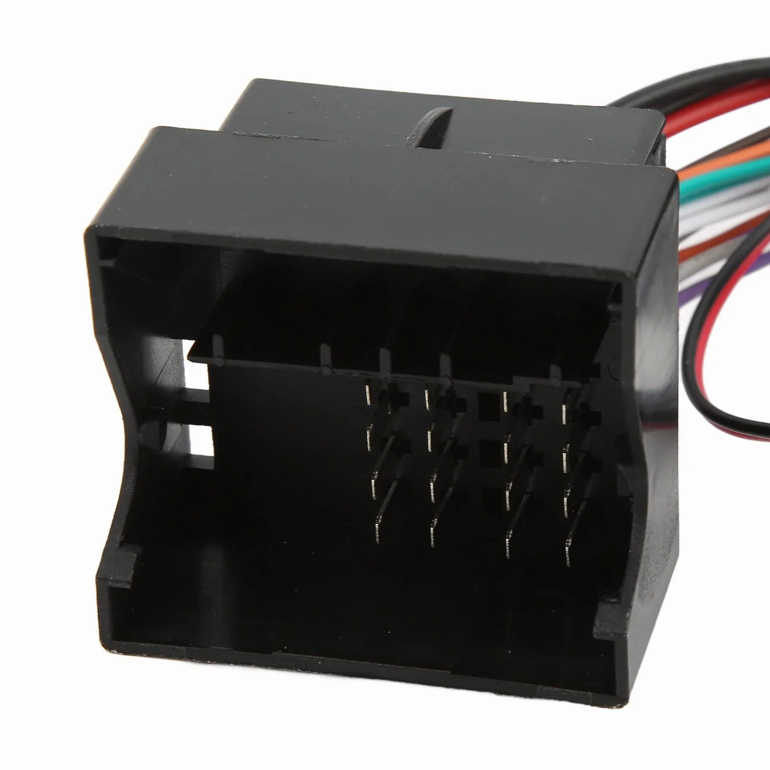 Bezprzewodowy adapter kablowy Bluetooth 5.0 z zestawem mikrofonowym, zestaw głośnomówiący, adapter audio i muzyka, kabel AUX in z 12-biegunowym mikrofonem do CD30, Mp3, CDC40,