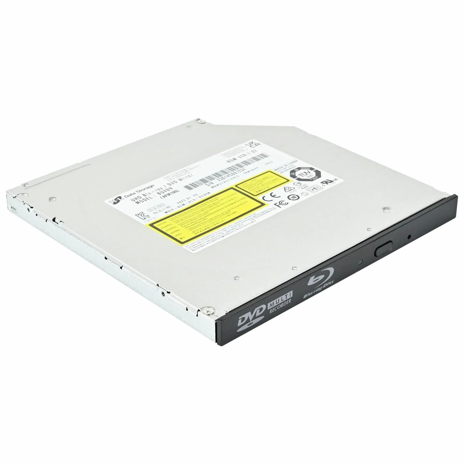 Silverstone TOB04 Ultracienki wewnętrzny napęd optyczny Ultra HD Blu-ray 9,5 mm SST-TOB04-V2