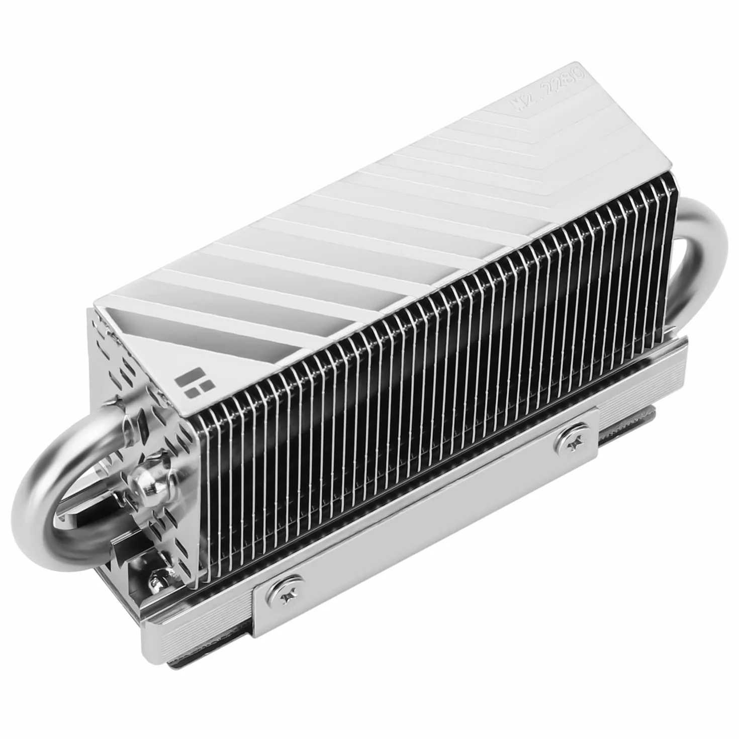 Thermalright HR10 2280 SSD, radiator 2280 SSD, dwustronny radiator, 2 miedziane rury grzewcze, Desktop High Performance 2280 SSD Cooler, Thermal Pads included (HR10 2280)