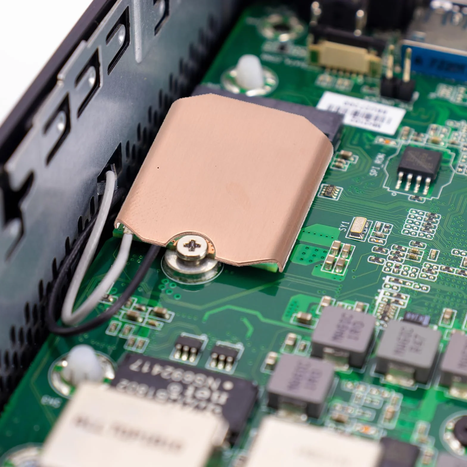 QUARKZMAN M.2 2242 SSD radiator miedziany z silikonowymi podkładkami przewodzącymi ciepło