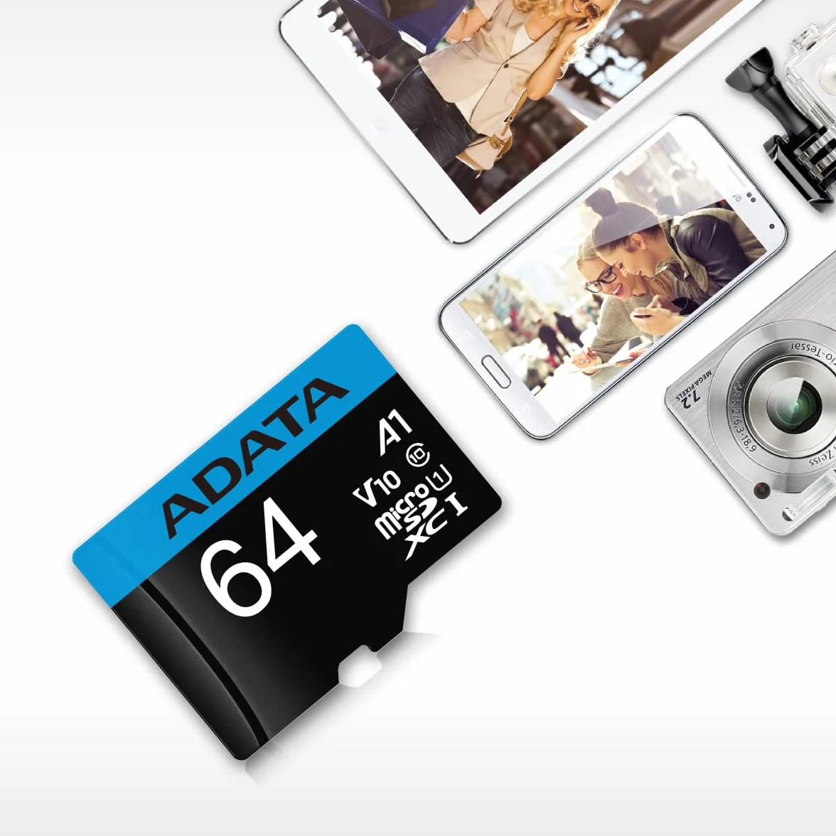 Adata microSD Premier 64GB UHS1/CL10/A1+adapter