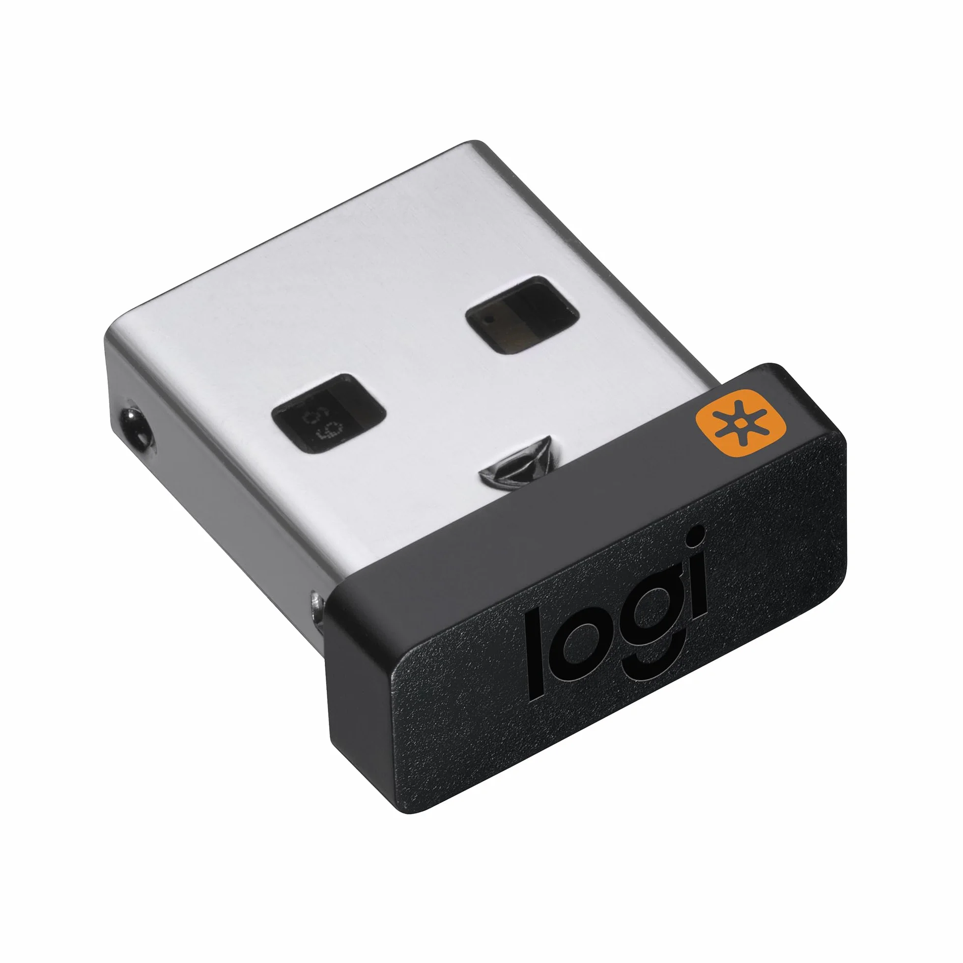 Logitech Odbiornik USB Unifying, technologia bezprzewodowa 2,4 GHz, wtyczka USB Kompatybilny ze wszystkimi urządzeniami Logitech Unifying, takimi jak mysz bezprzewodowa i klawiatura, PC/Mac - Czarny