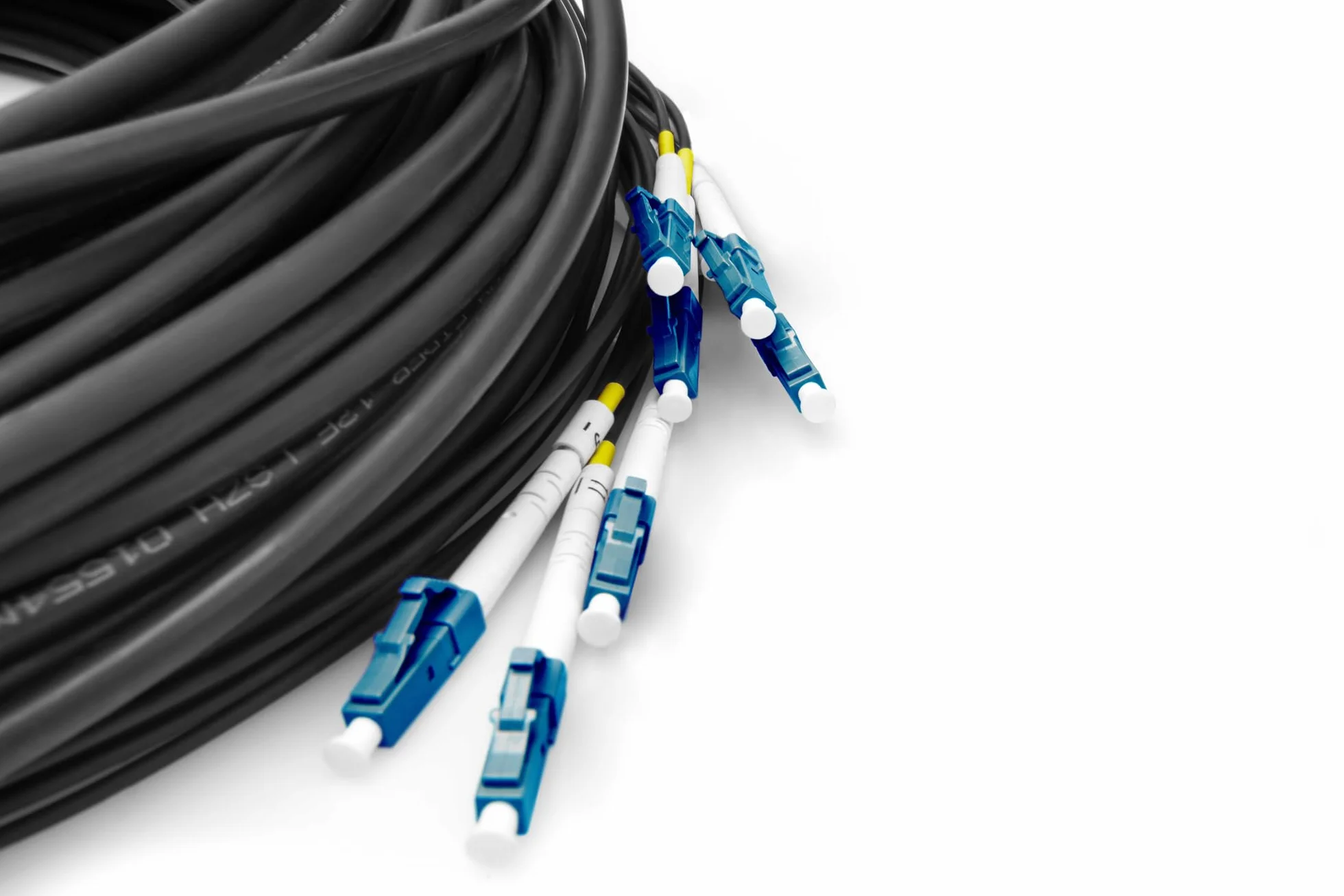 DIGITUS DK-2A338U050BK-BBB – Kabel Światłowodowy OS2 – 50 m – LC (UPC) do LC (UPC) – 8-Włókien – 1/10 Gbit/s – Jednomodowy Kabel Światłowodowy SM – Typ Włókna: G.657.A1 9/125 µ – Czarny (Black)