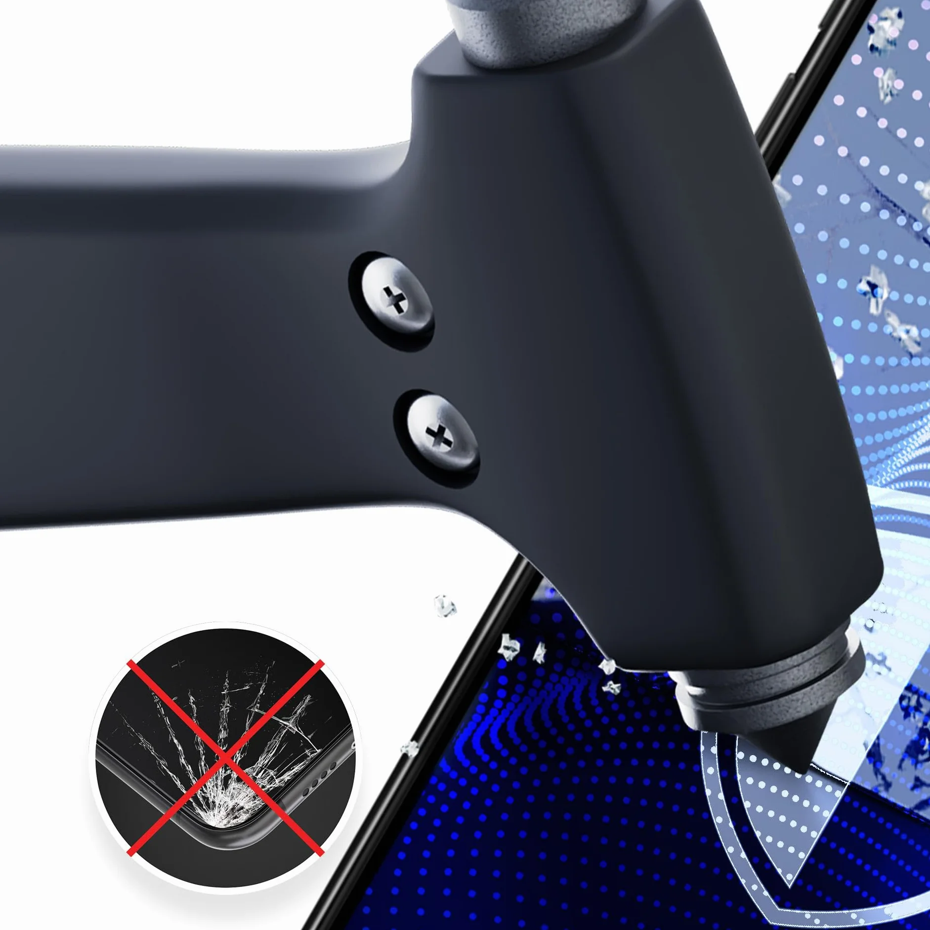 3mk FlexibleGlass Pro Samsung QB24R-T Szkło Hybrydowe Nietłukące Przezroczyste