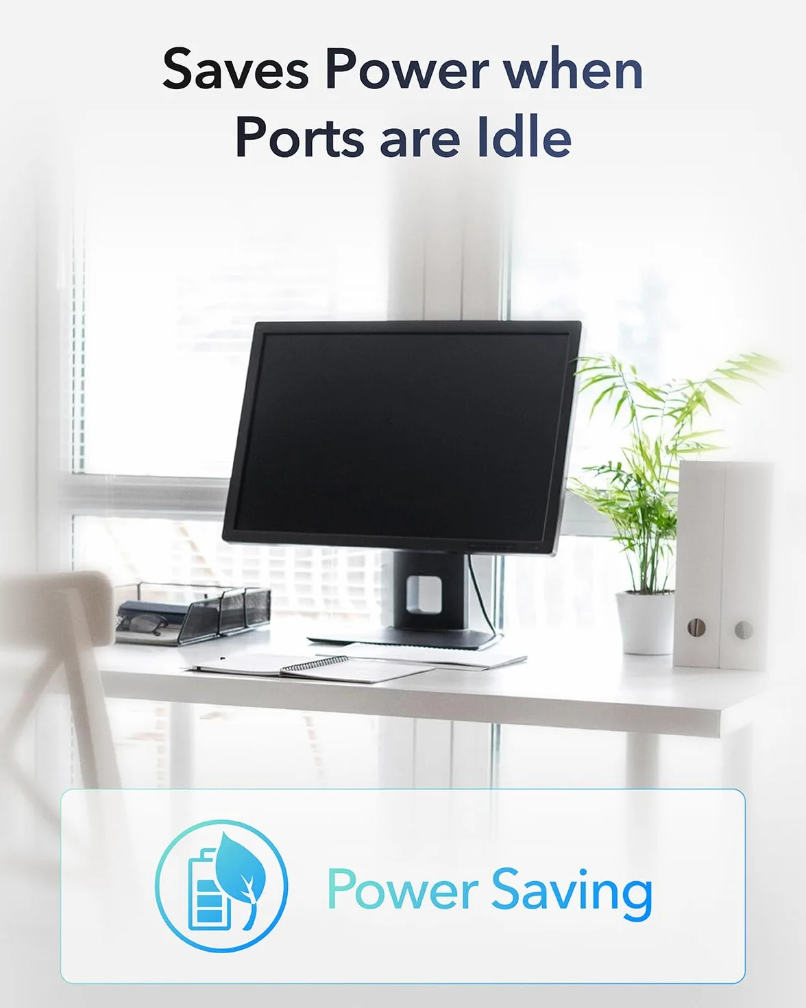 Cudy GS108D Gigabit 8-portowy przełącznik, pulpitowy rozdzielacz Ethernet, bez wentylatora, optymalizacja ruchu, Plug and Play