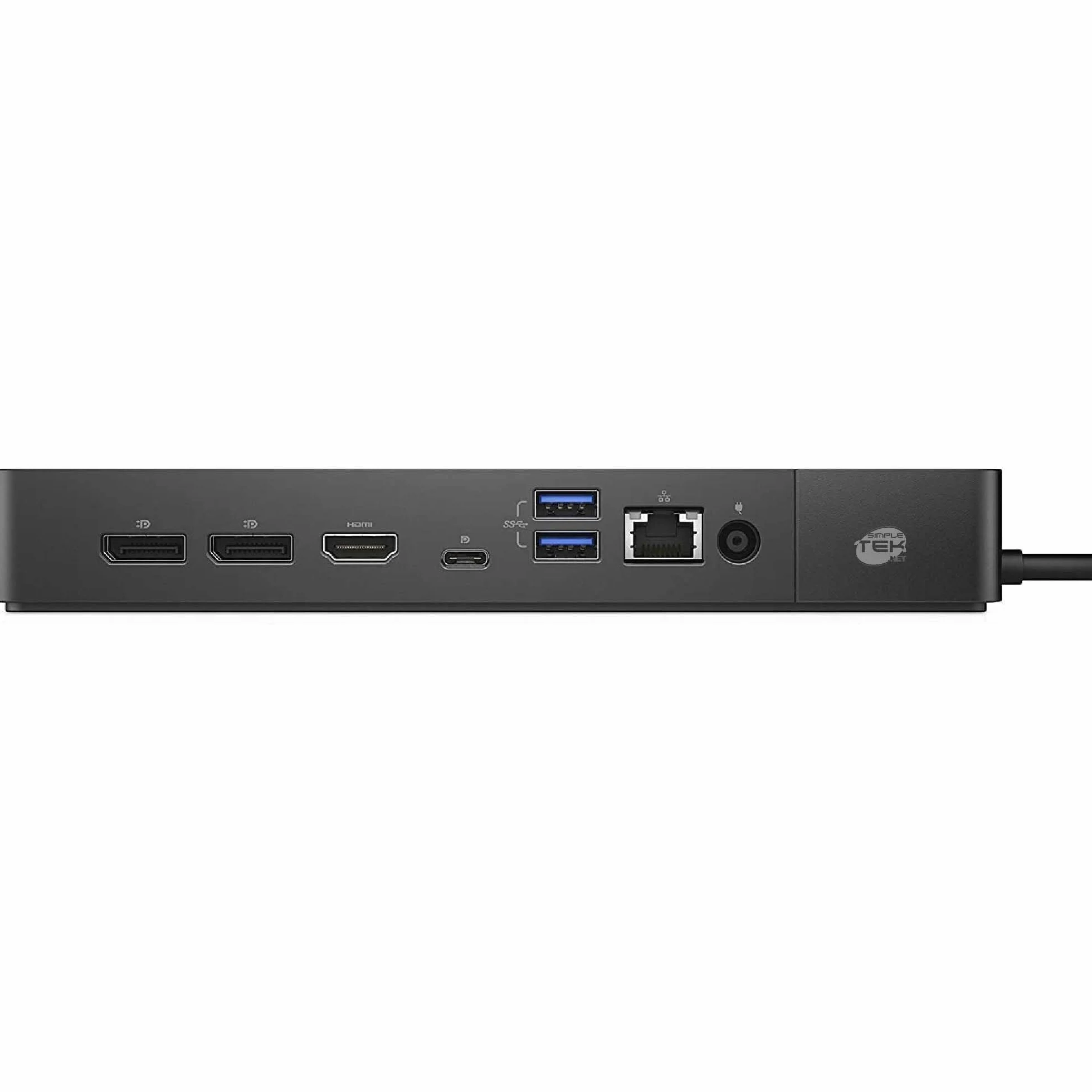 SIMPLETEK Stacja dokująca USB-C kompatybilna z Dell 5580 5590 5591 5775 5780 5785 5790 7270 7280 | W zestawie zasilacz 130 W (odnowiony)