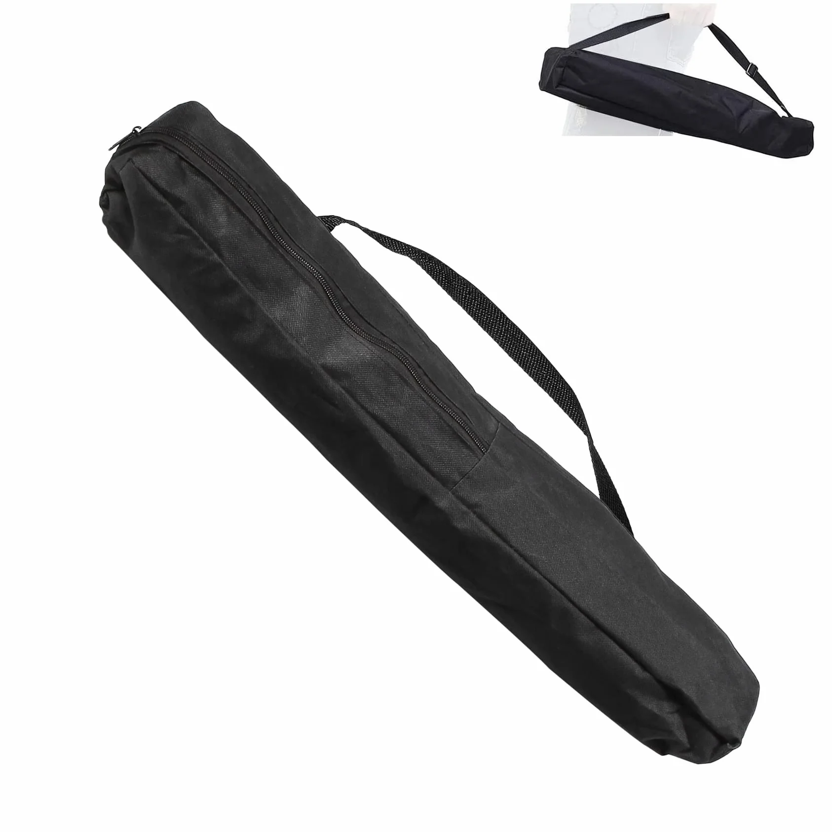 Selens 60 cm torba do noszenia statywów z uchwytem do noszenia na statywy świetlne, parasole, wysięgniki, jednonóżki, boom arm light stand, akcesoria fotograficzne, studio fotograficzne, czarna