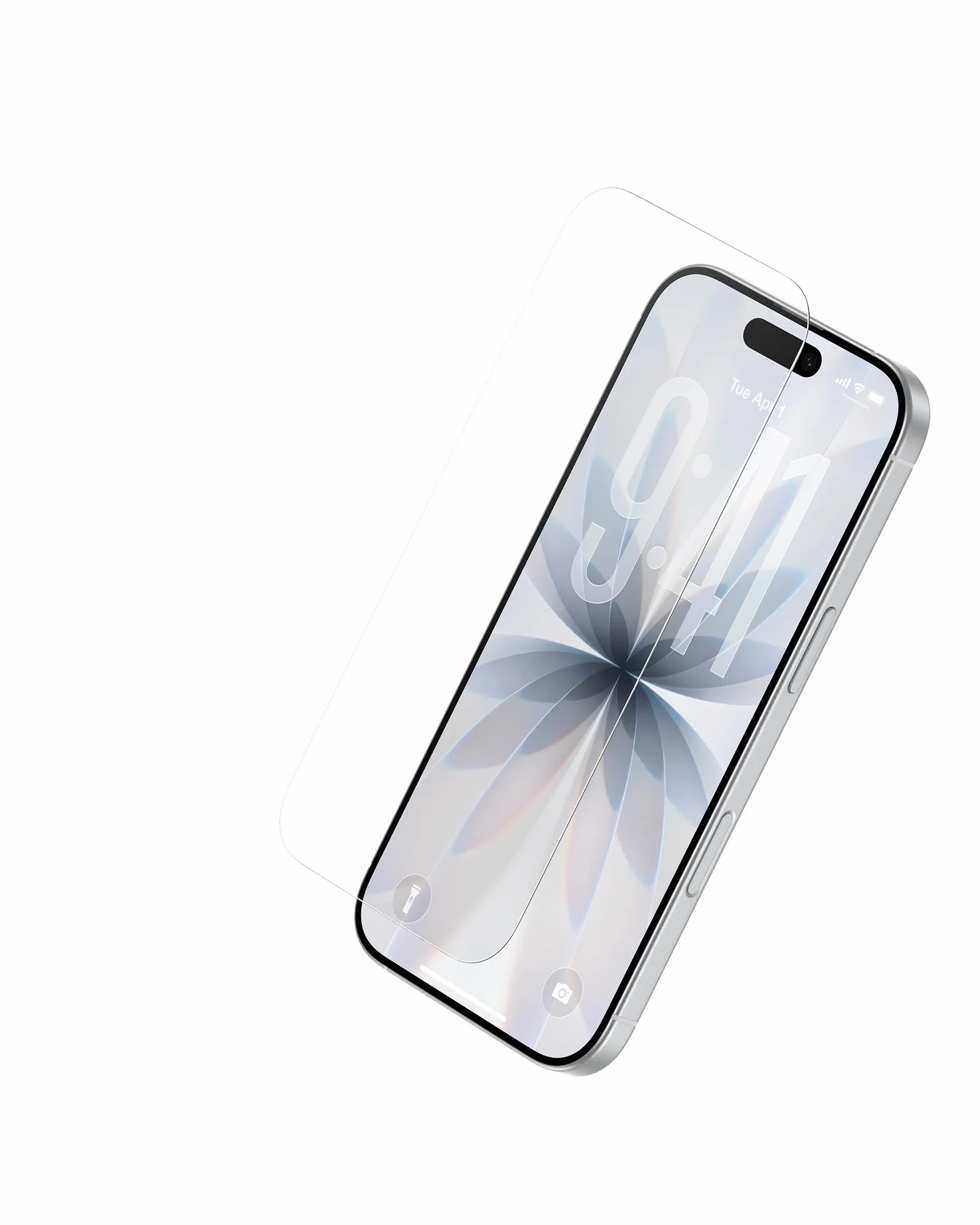 Belkin ScreenForce UltraGlass 2 Powlekane Szkło Ochronne do Telefonów iPhone 17 i iPhone 16 Pro, Odporne na Zarysowania, Twardość 9H, Cienkie, Nakładanie Bez Pęcherzyków, Ochrona Całego Ekranu