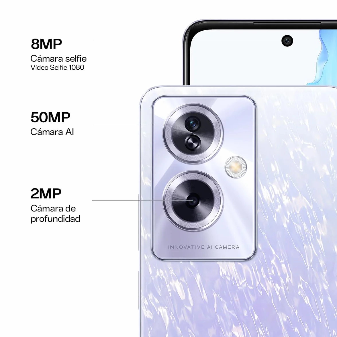 OPPO A79 8+256GB 6.72" 5G Mistery Black ITA