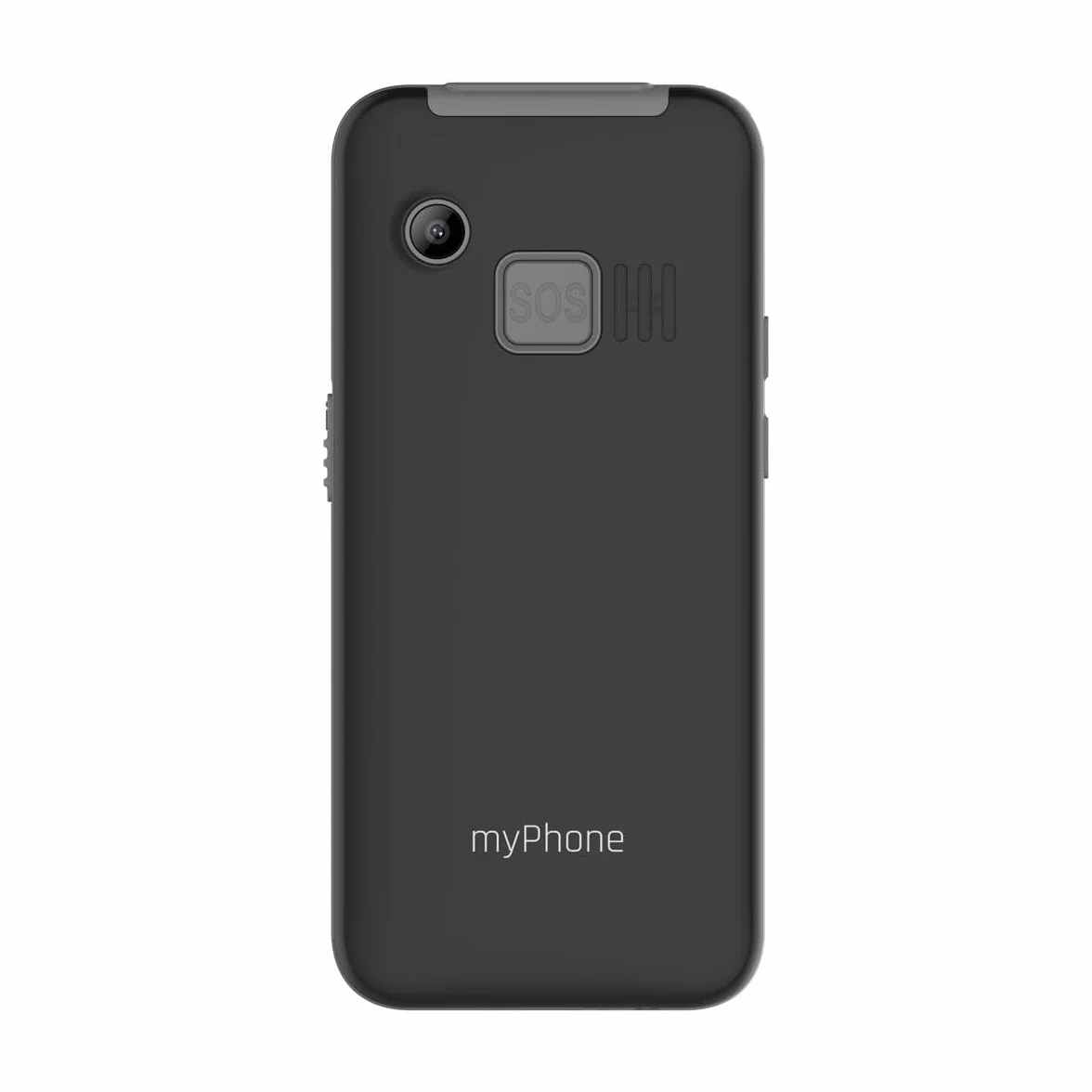 myPhone Halo 3 LTE telefon dla seniora ze stacją ładującą, 4G, przyciskiem SOS, duże przyciski, czytelny wyświetlacz i prosta Bedienung