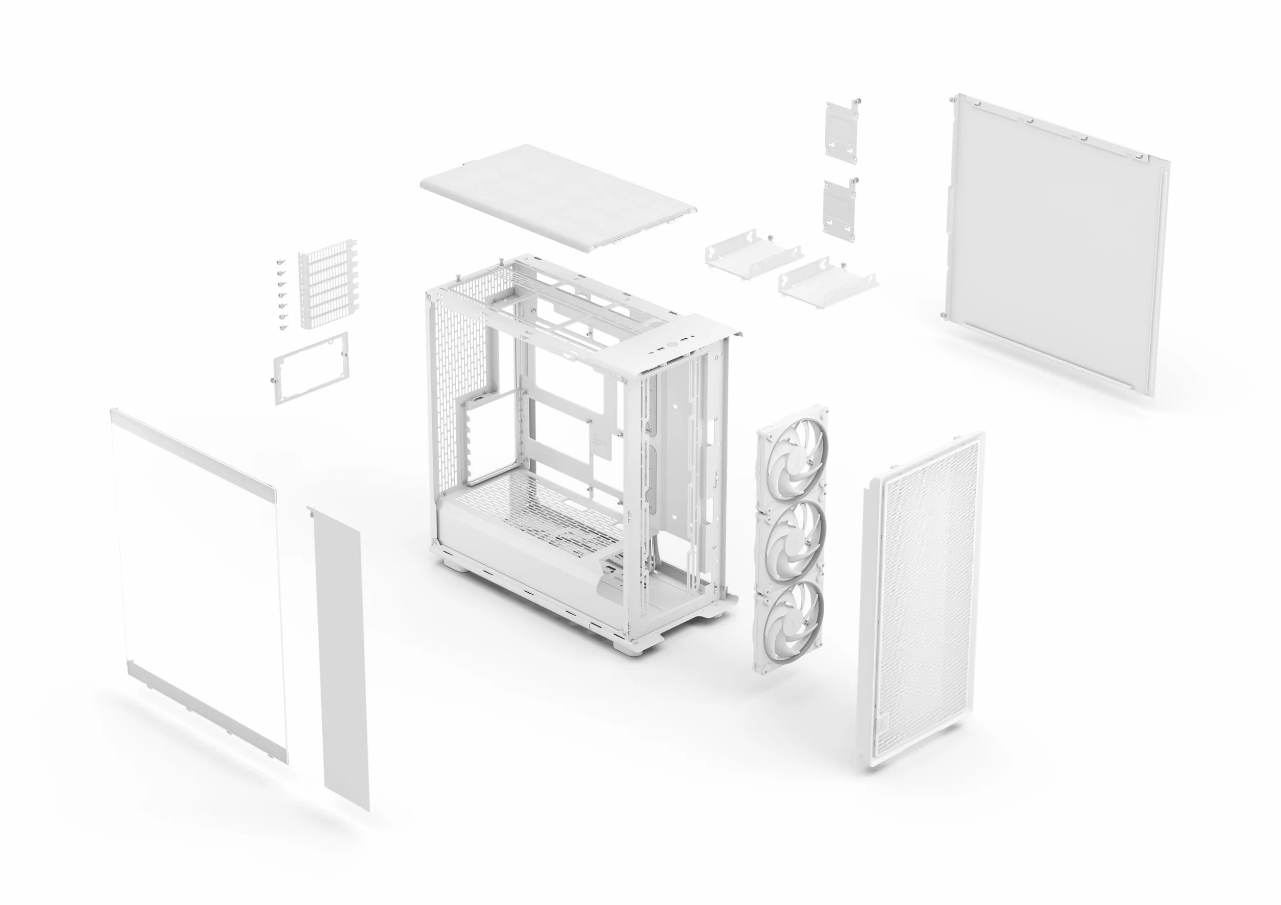 Fractal Design Epoch XL White TG RGB Clear Tint - Obudowa komputera