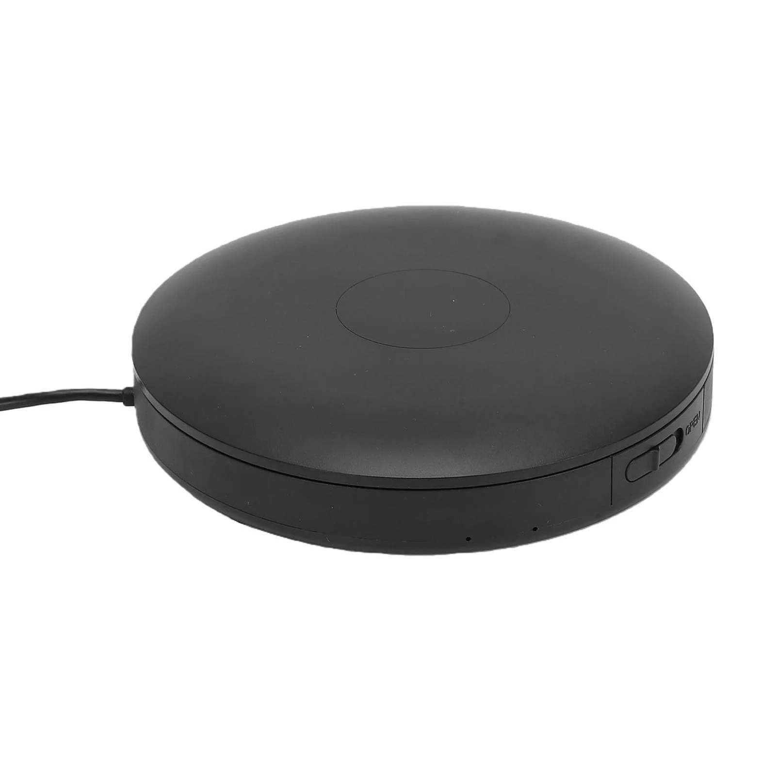 Przenośny Samochodowy Odtwarzacz CD Bluetooth z Interfejsem USB do Odtwarzania Muzyki w pojazdach. Kabel o Długości 1 M