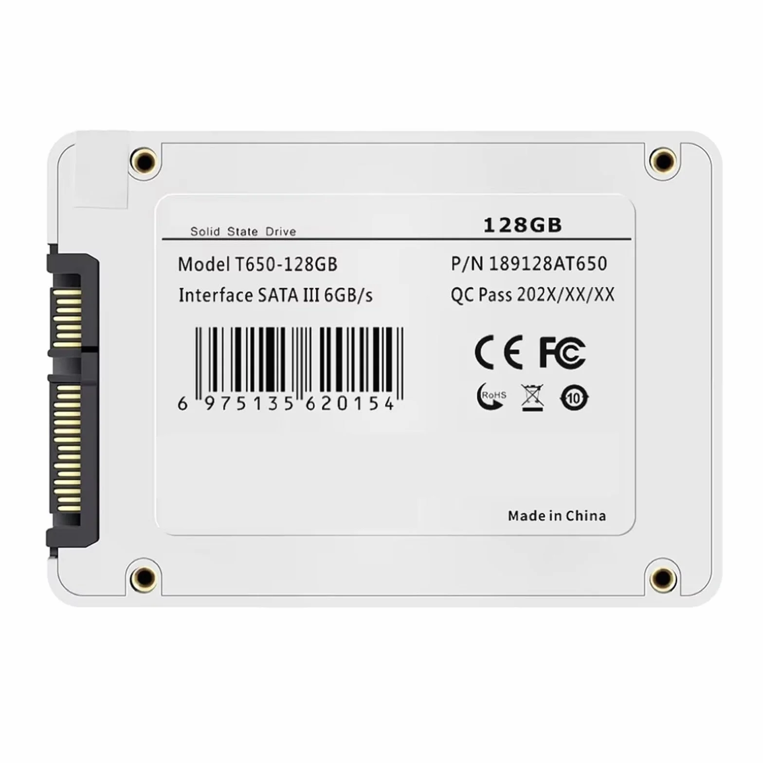 Klasyczny dysk SSD 2,5 120 GB, 120 GB, 240 GB, 256 GB, 360 GB, 512 GB, 1 TB, 2 TB, odpowiedni do laptopów i komputerów stacjonarnych (360 GB)