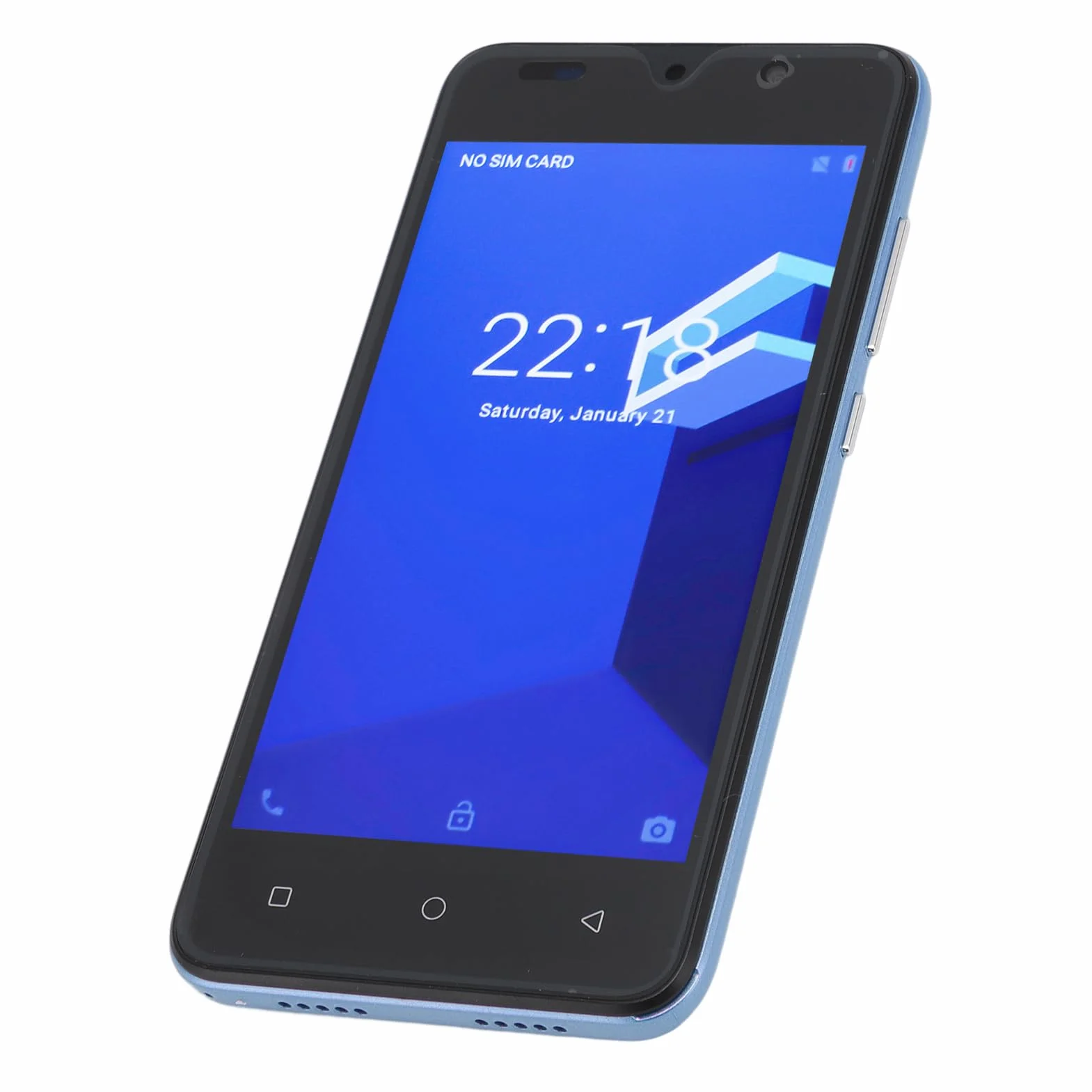 Generic 5 -calowy Smartfon, rozdzielczość 1440 X 3040 dla HD Smartphone Smartphone 8 MP 8 MP (BLUE)
