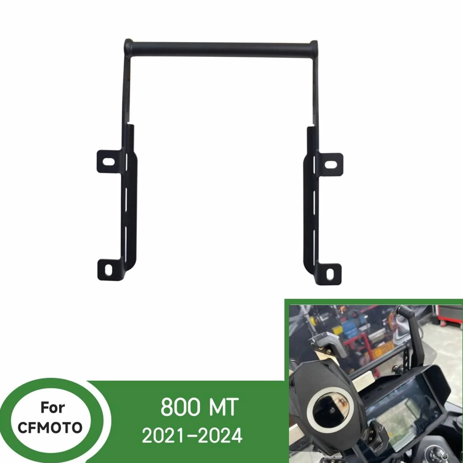 Uchwyt do nawigacji GPS Uchwyt nawigacji GPS do motocykla Pasuje do CFMOTO 800 MT 2021-2024, akcesoria do stojaka na telefon komórkowy