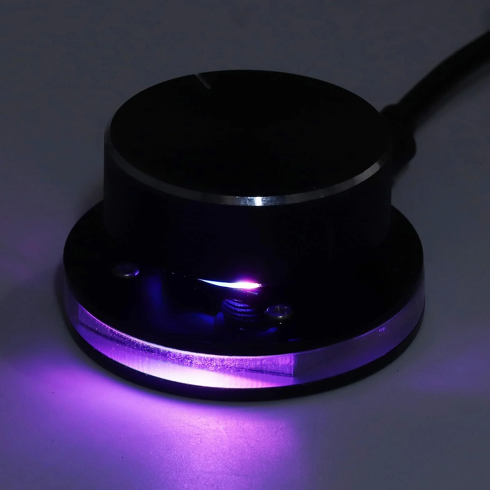 Kontroler Audio, Pokrętło Sterowania Objętością Objętości USB z Pokrętłem Objętości światła RGB dla Systemu Android System PC Multimedia Type C Zewnętrzny Kontroler Regulacji Mediów