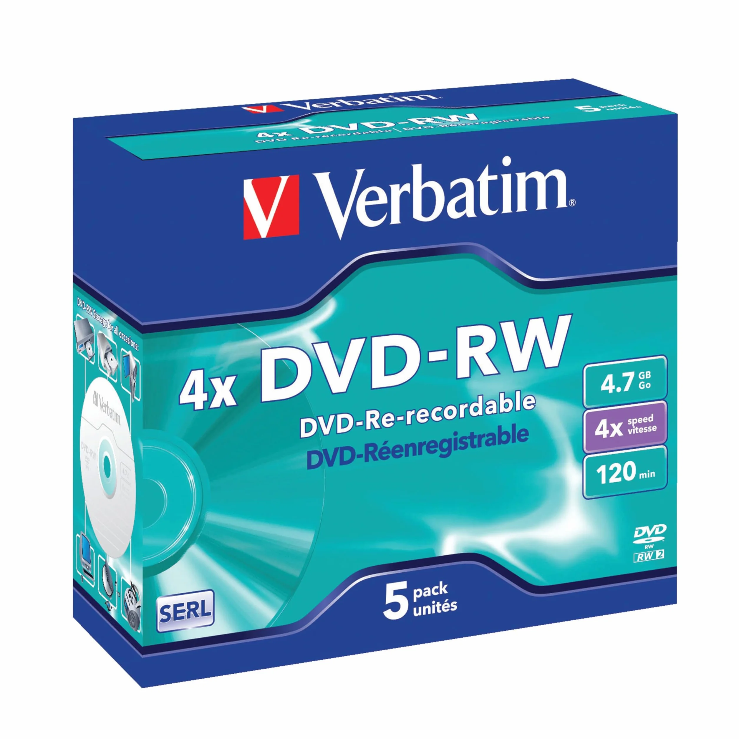 Dvd-Rw Dvd 4.7 Gb