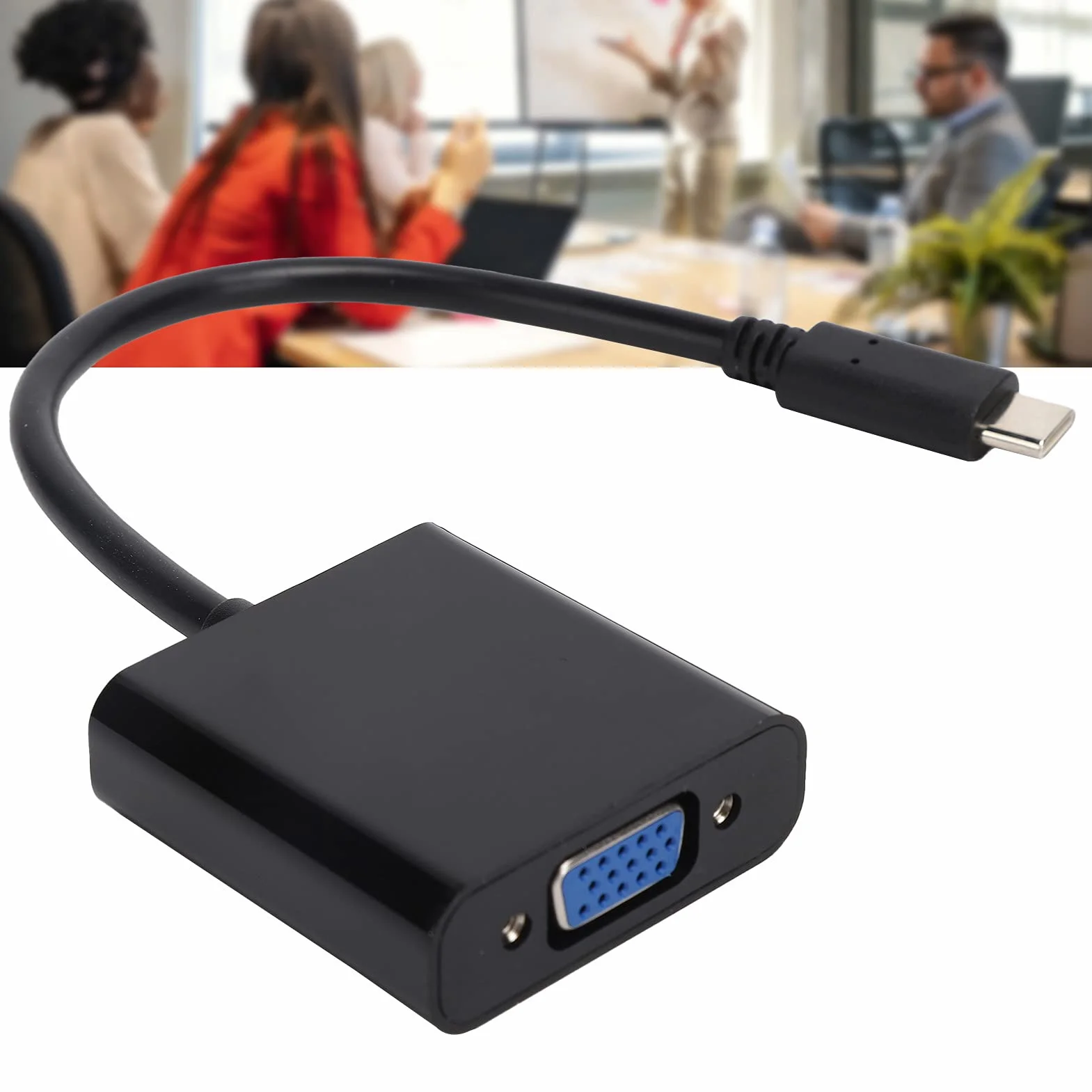 Konwerter USB C na VGA 15-pin żeński 10 Gb/s