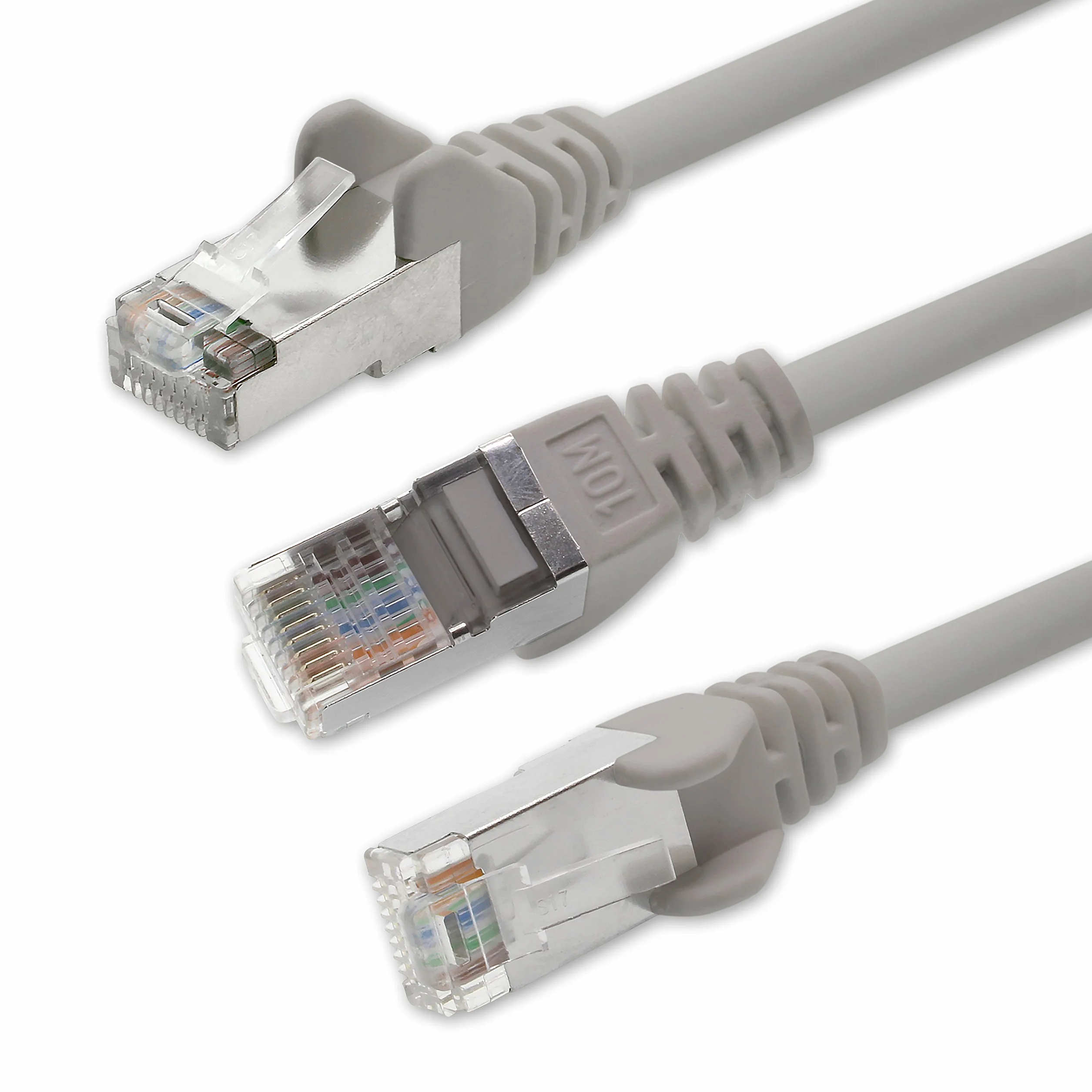 1aTTack CAT5 SFTP kabel sieciowy Ethernet LAN 2 x RJ45 20 m - szary