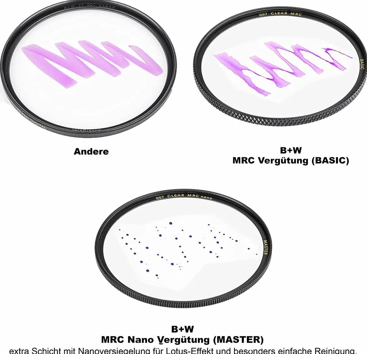 B+W Filtr czerwony jasny 090 MRC Basic 39 mm (16 x ulepszony, profesjonalny)