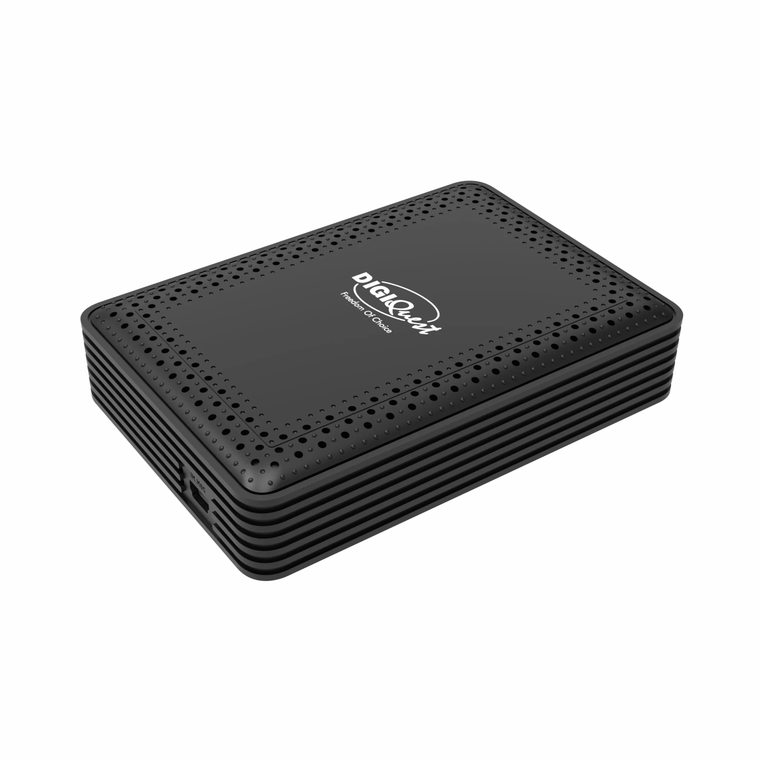 DIGIQUEST Dekoder tivùsat RetroTV MICROSAT, DVB-S2 HEVC H265 | SAMOINSTALUJĄCY | Pilot 2 w 1 | Smartcard tivùsat w zestawie | HDR10 / HLG | Aktywowana funkcja nagrywania | Merlin