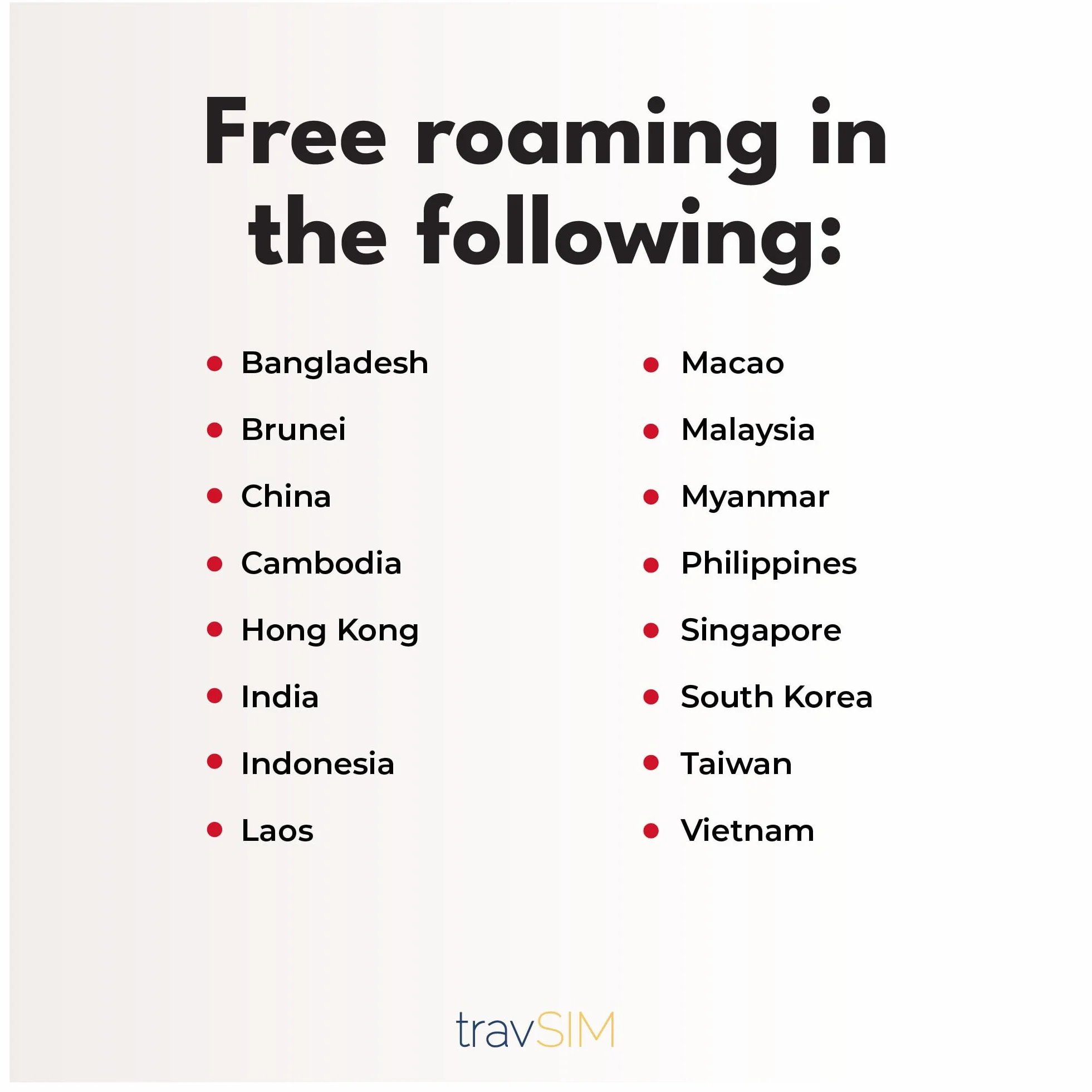 travSIM China SIM Card | 10 GB danych mobilnych | Działa na urządzeniach z systemem iOS i Android | Plan tej karty SIM w Chinach jest ważny przez 30 dni