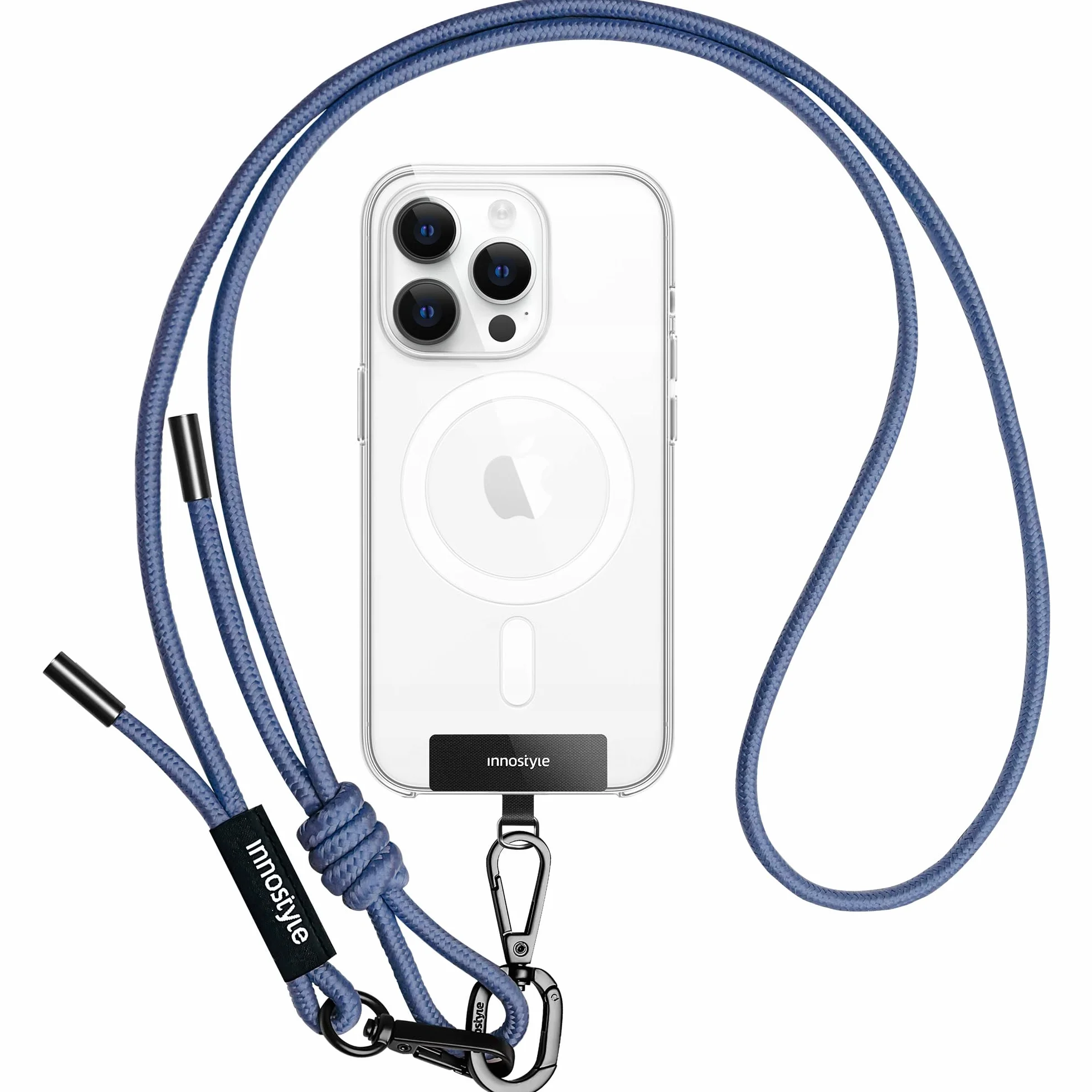 Smycz do Telefonu Na Szyje, Wkładka Crossbody, Mocna, Uniwersalny Łańcuszek na telefon komórkowy, Smycz do wszystkich smartfonów, Ochrona przed upadkiem, regulowana zdejmowana