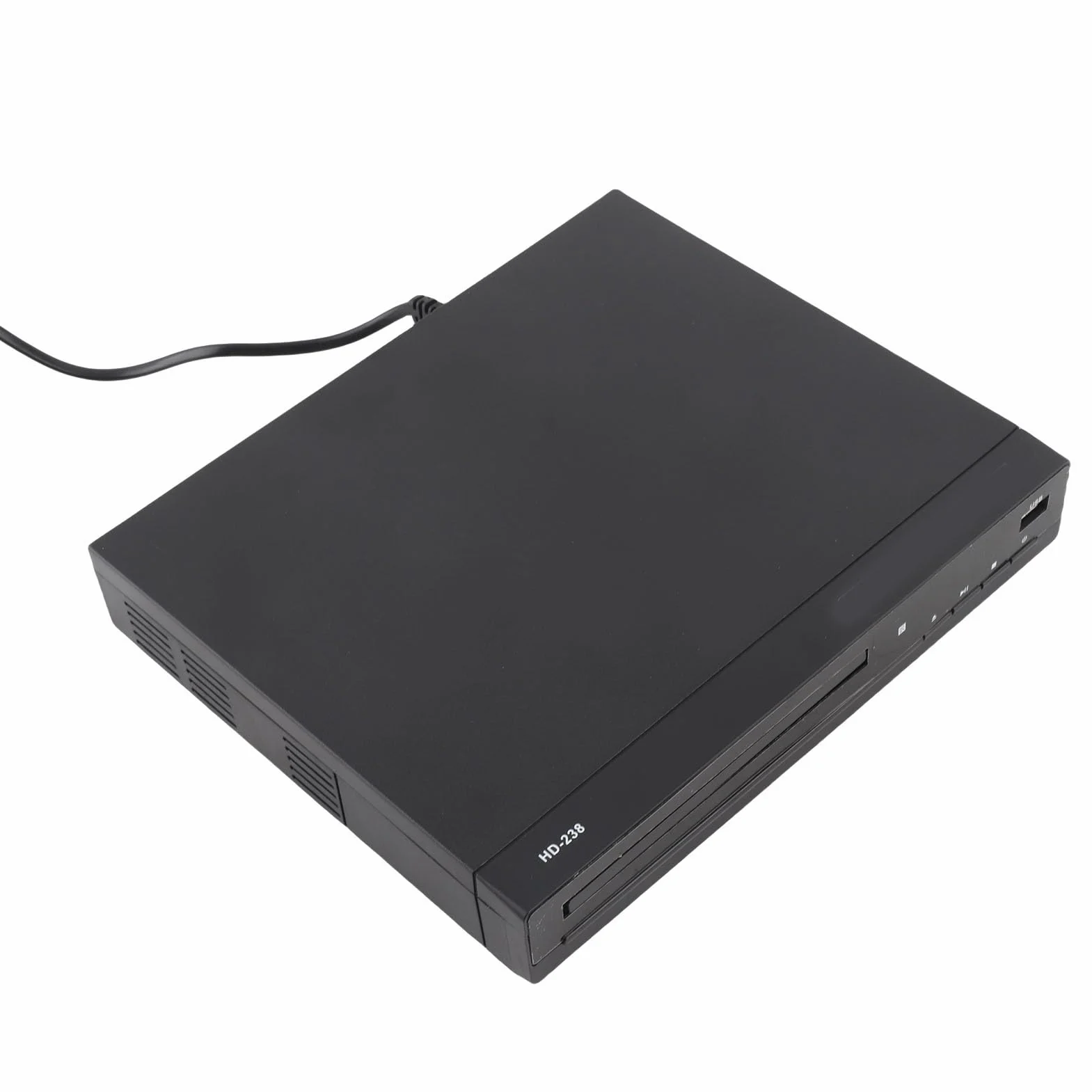 Odtwarzacz HD DVD, Skalowanie Multimediów do 1080P dla Wszystkich Regionów, Odtwarzacz DVD, Kable USB z Pilotem i obsługą NTSC PAL, Idealny do Telewizora (wtyczka UE)