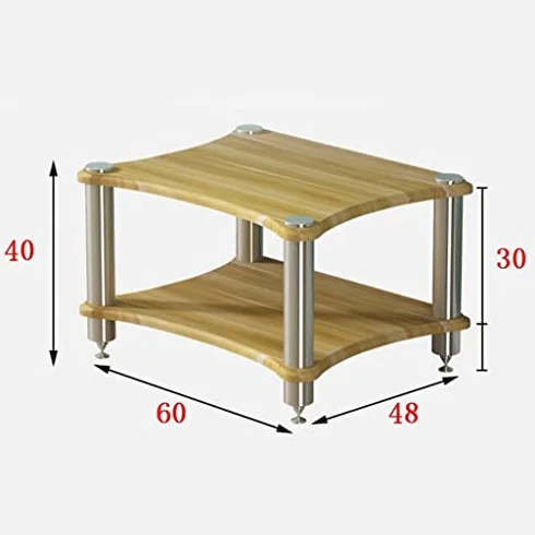 HiFi Rack AV Shelf1/2/3/4 Tiers TV Stand Amplifier Głośnik szafki Rack Centrum rozrywki Sprzęt audio Przechowywanie nowoczesnych mebli HiFi do kina domowego