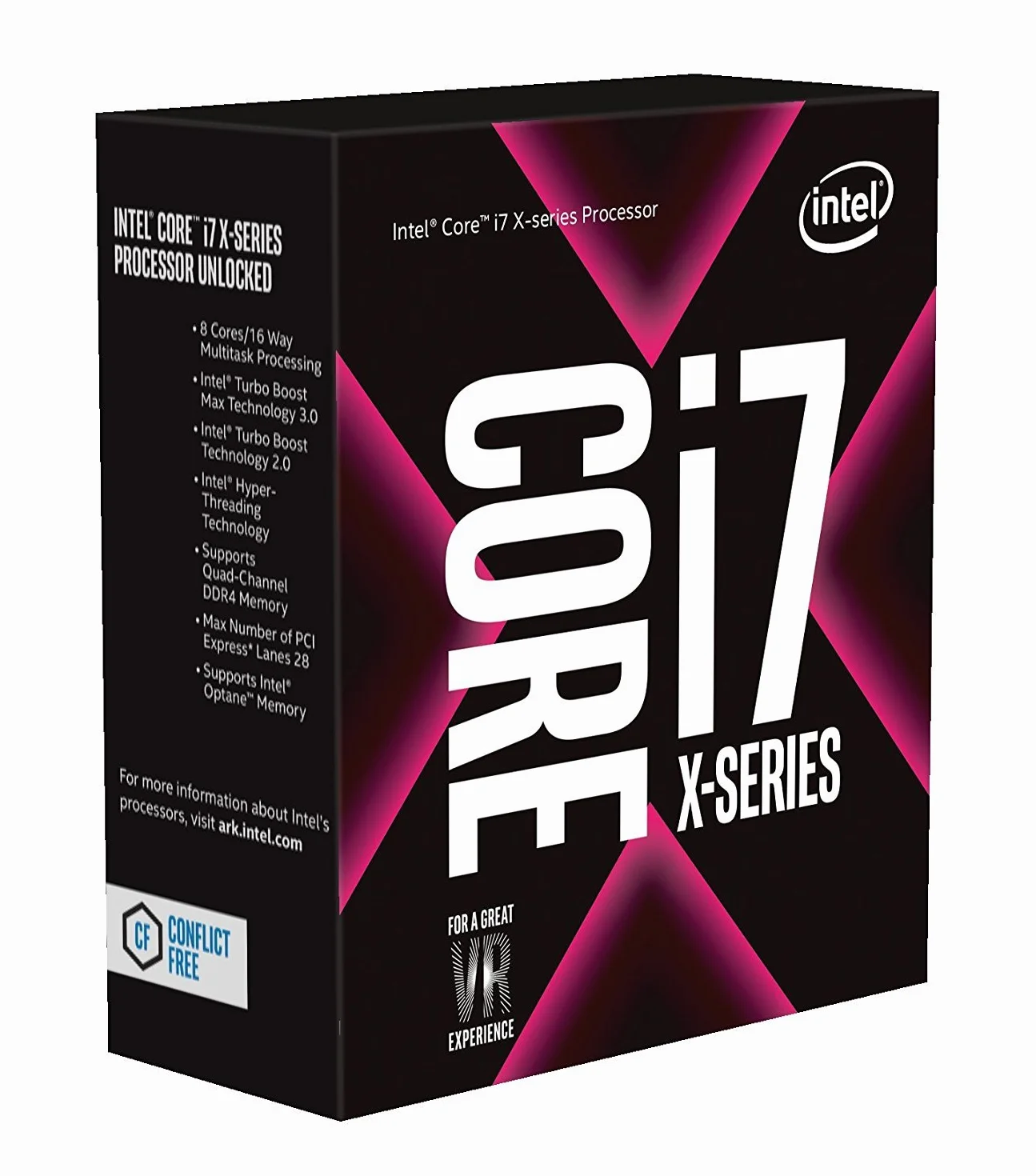 Intel BX80673I77820X Core i7-7820X 3,6 GHz 11 MB L3 pudełko procesora