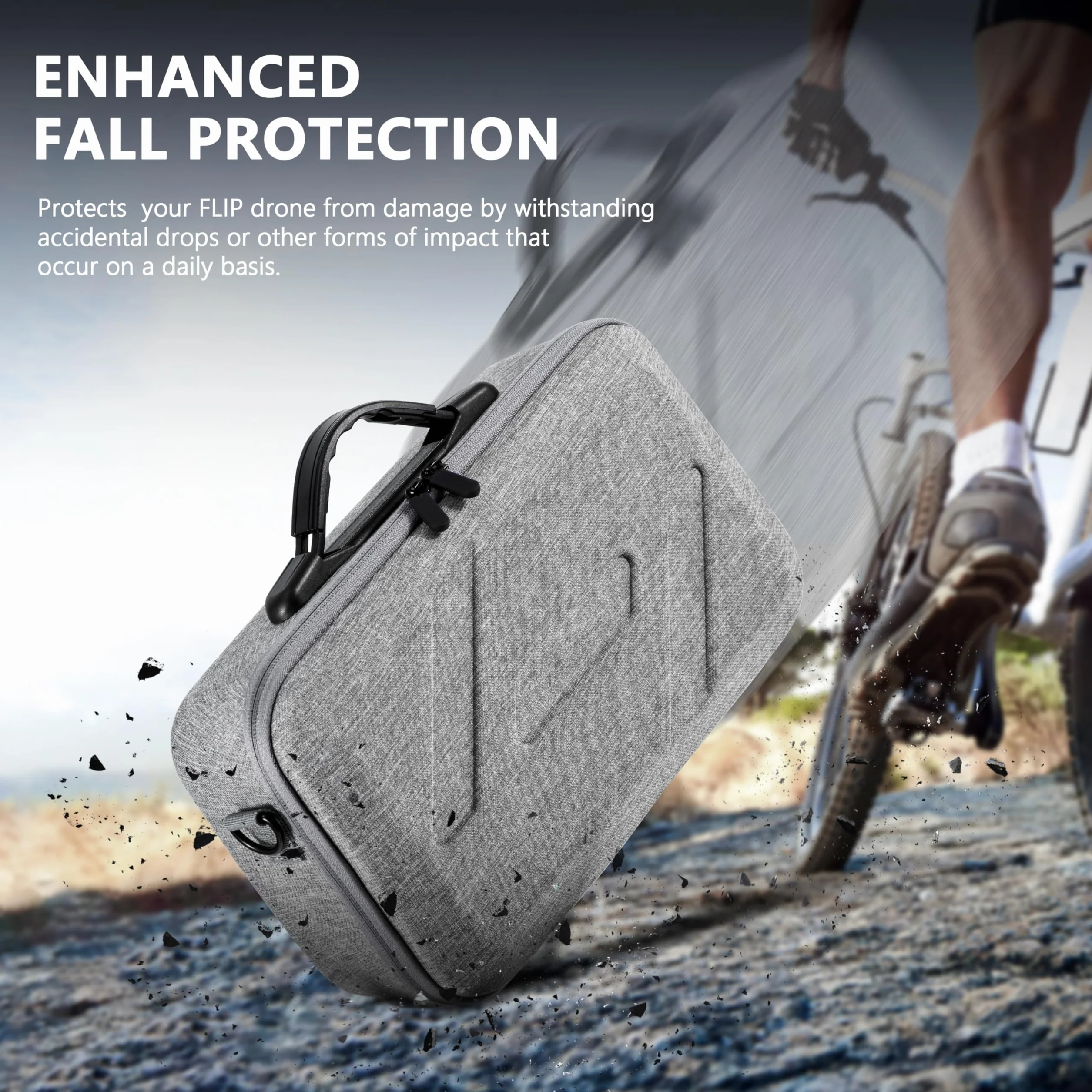Tomat Etui z klapką, przenośna torba na ramię do DJI Flip Fly More Combo, obsługa 3 inteligentnych baterii lotniczych, torba do przenoszenia z pilotem RC 2/N3