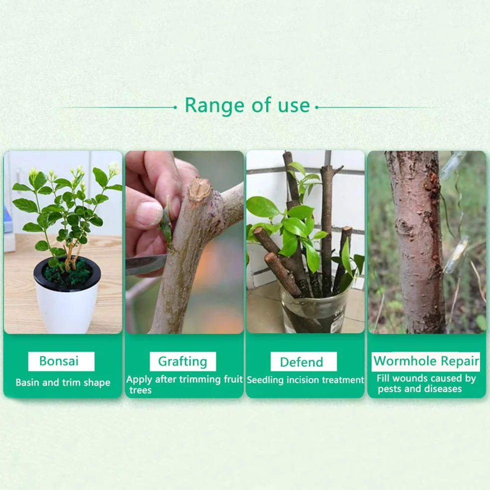 Uszczelniacz do Gojenia Roślin 50g Pasta do Przycinania Drzew Bonsai