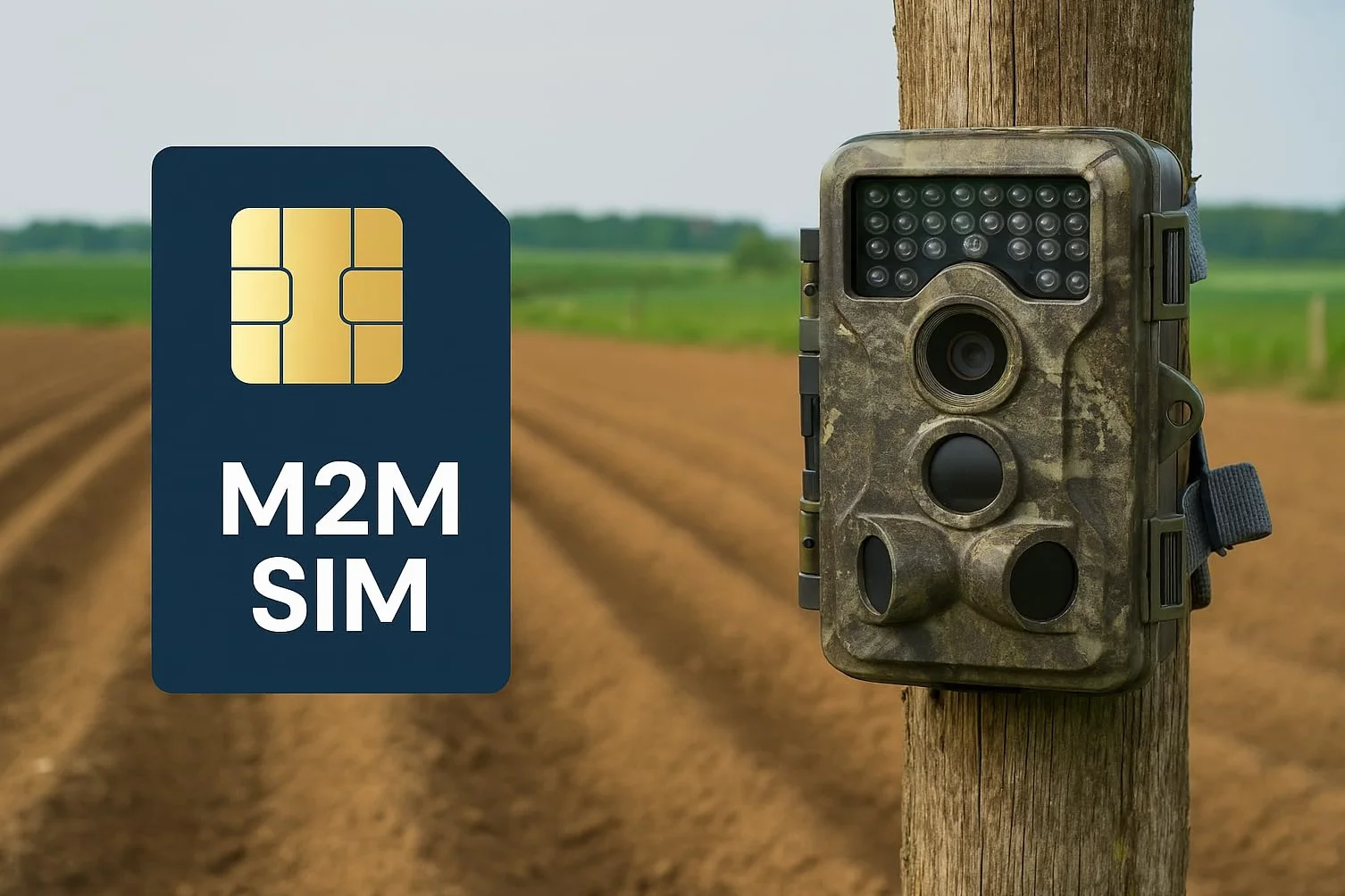 M2M karta SIM do systemów sterowania RTK, robotów koszących, biur pomiarowych i innych zastosowań IOT