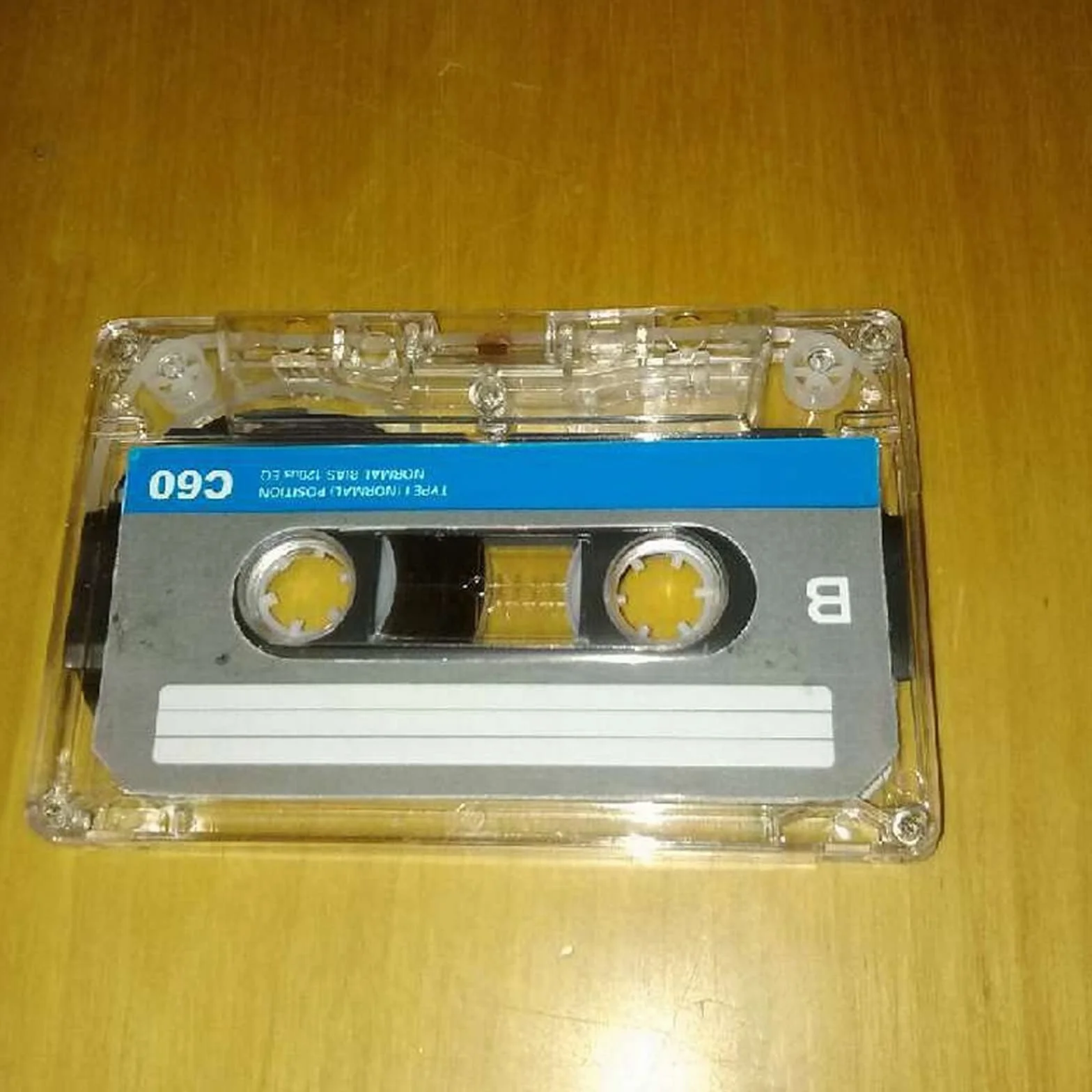 Puste kasety audio 4 sztuki czarne 60 minut taśmy magnetycznej