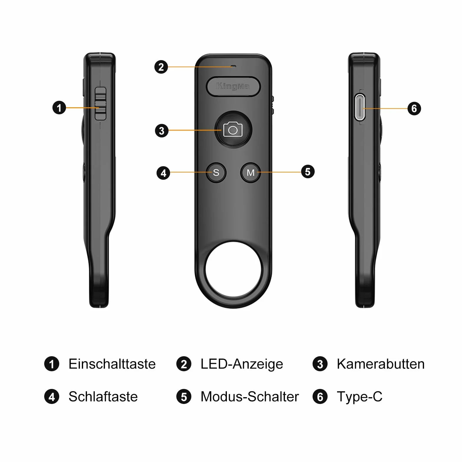 Wireless Insta 360 ACE Remote Pro 13 Bluetooth Control kompatybilny z Insta360 X2-5, GO 3-3S i 8/9/10/11/12/13