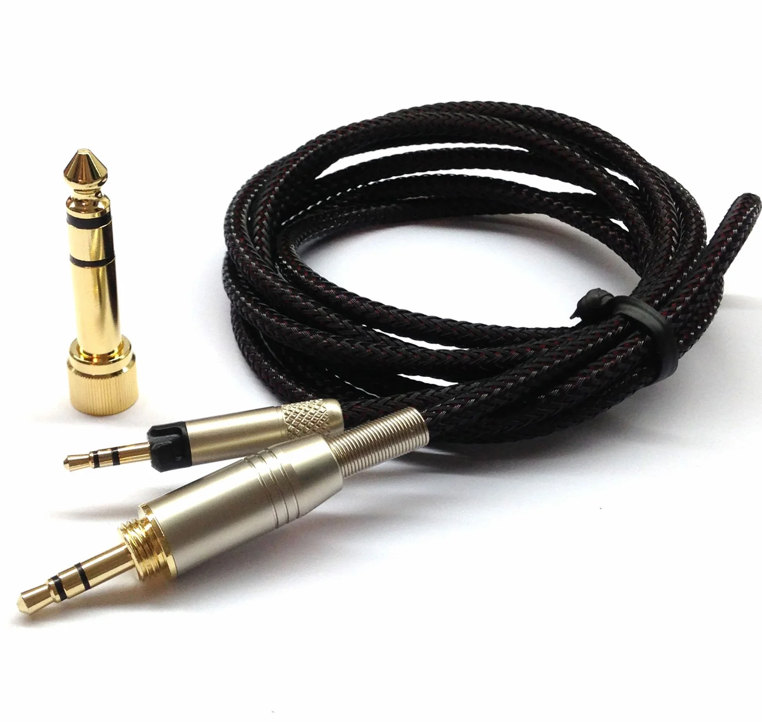 ABLET Zapasowy kabel audio kompatybilny z Sennheiser HD598, HD560s, HD518, HD598Cs, HD598SR, HD599, HD569, HD579, słuchawki 1,5 m