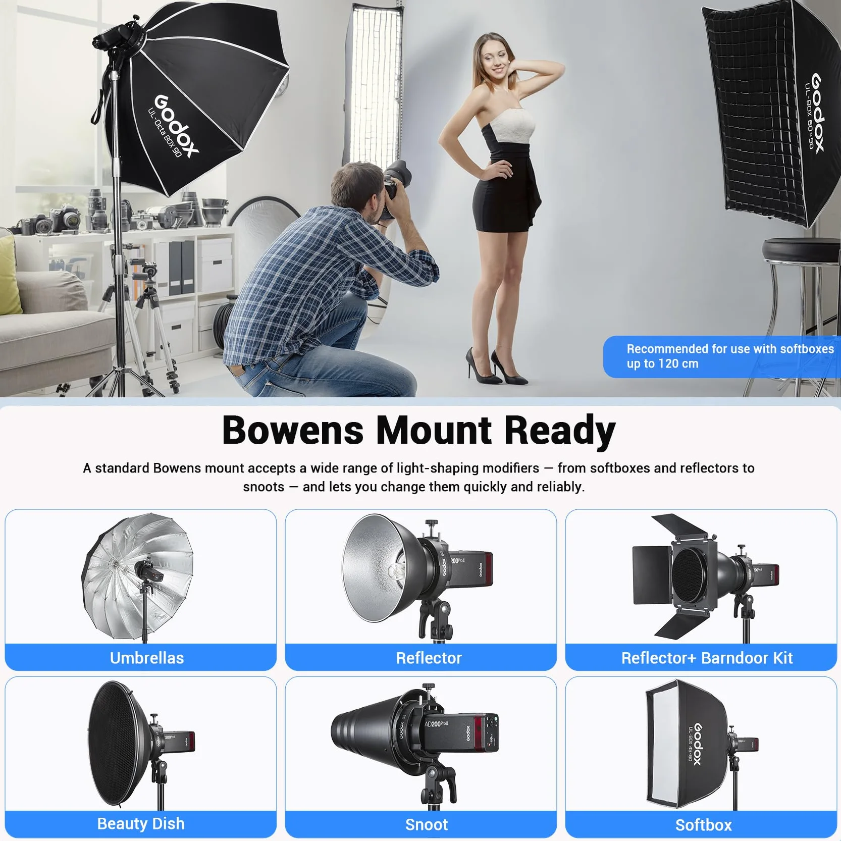 Godox S3 uchwyt do lampy błyskowej Bowen mocowanie typu S do GODOX V1PRO V100 V860III TT350 AD100 AD200 AD200Pro AD300 Speedlite Flash