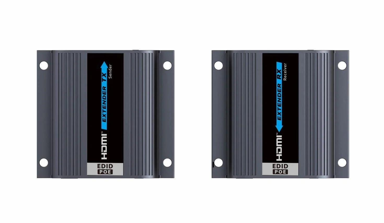 PremiumCord Przedłużacz HDMI w odległości 50 m za pomocą kabla krosowego CAT6/6A/7, ustawienia EDID, lokalne wyjście HDMI, rozdzielczość wideo Full HD 1080p