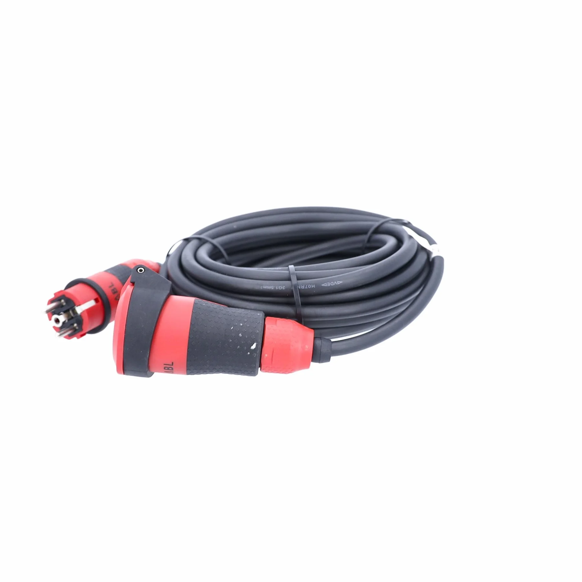 as - Schwabe SchukoUltra II Gummi Verlängerungsleitung H07RN-F 3G1,5, 10 m, extrem robust, für Gewerbe / Baustelle / Außenbereich, schwarz, 62250
