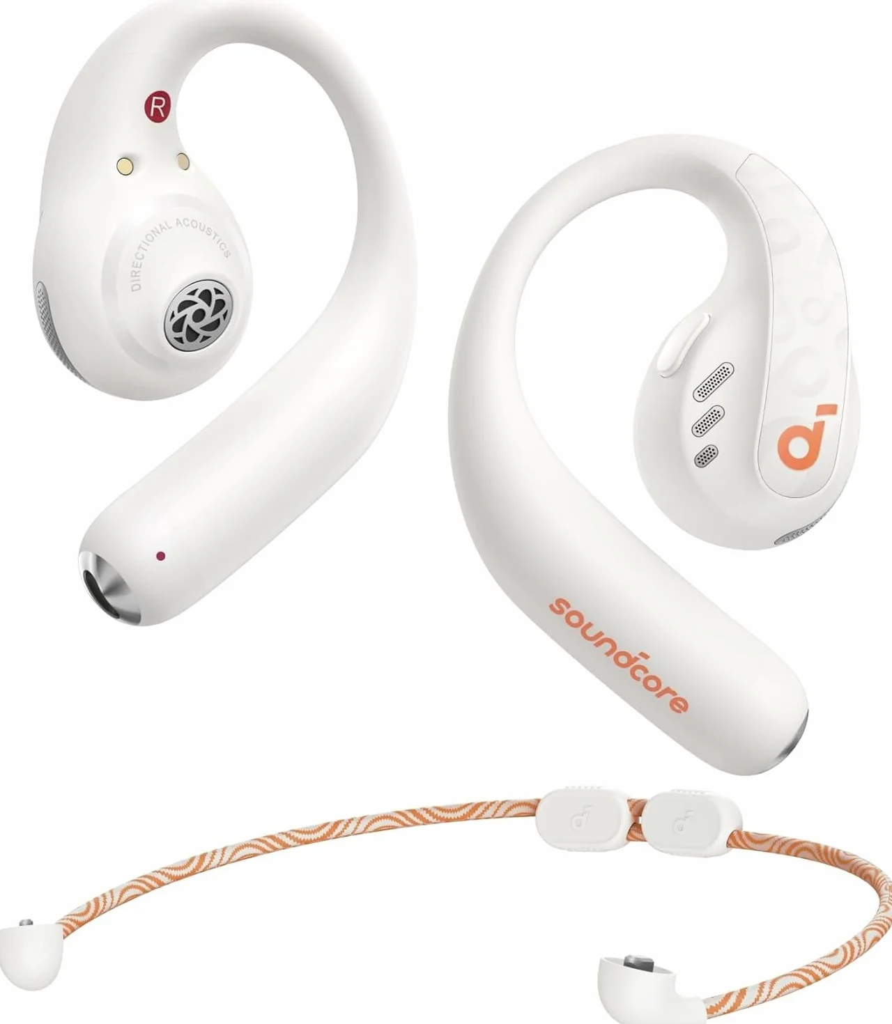 Słuchawki Soundcore by Anker AeroFit Pro o otwartej konstrukcji(odnowiony), ultrakomfortowe, bezpieczna i ergonomiczna konstrukacja, szczegółowy