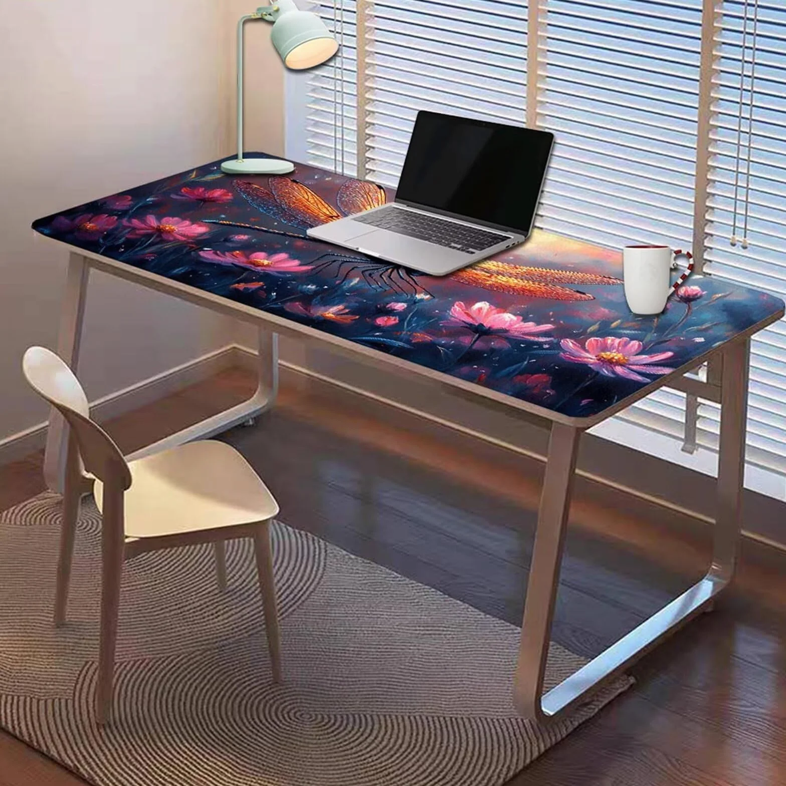 Gamingowa podkładka pod mysz 1200 x 600 x 3 mm, XXL, wodoszczelna, odporna na ścieranie, z przyszytymi krawędziami, kolorowa podkładka na biurko, poprawia prędkość i precyzję, pod laptopa, komputer