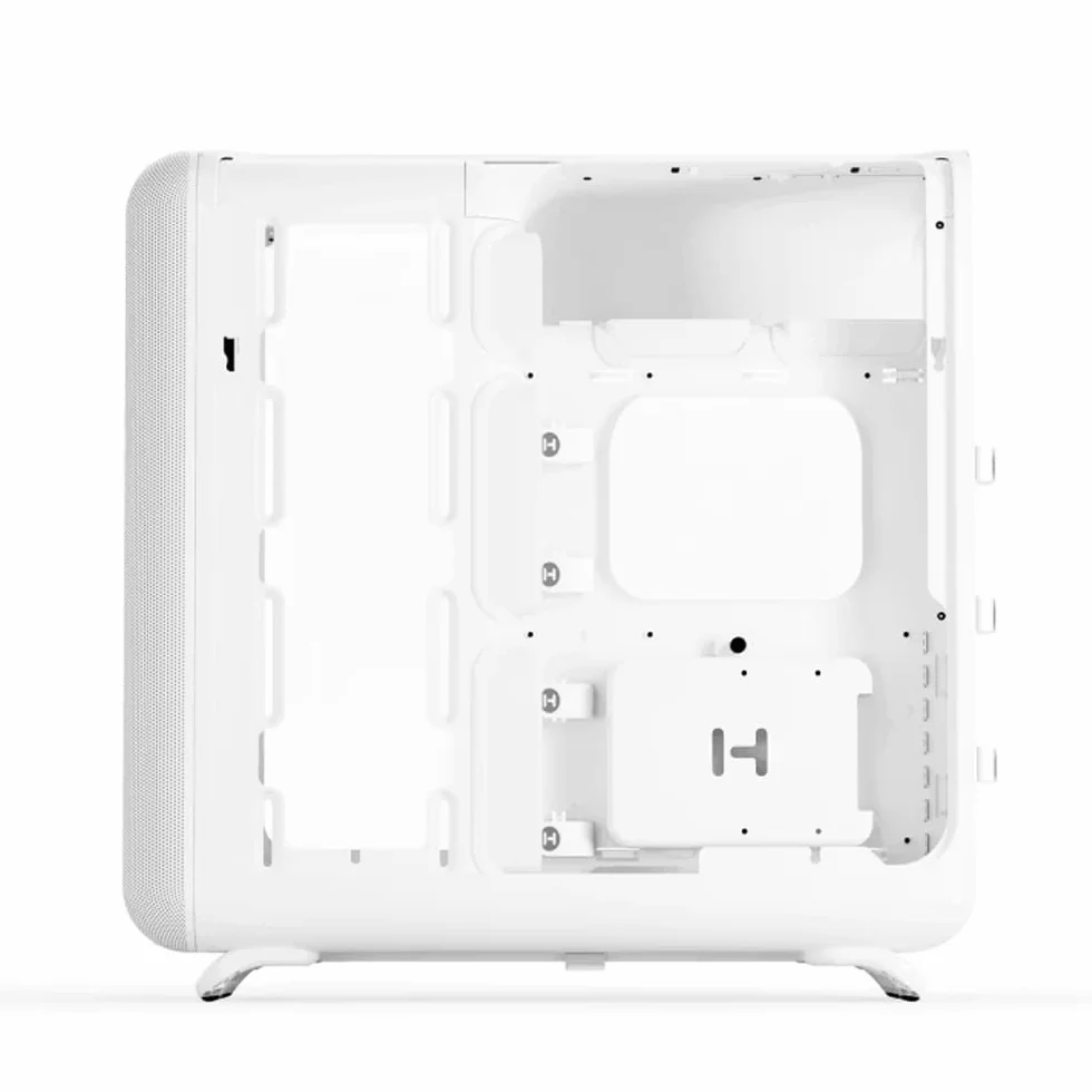 HYTE X50 Modern Performance Średnia obudowa wieży śnieżnobiałej E-Atx/Atx/M-Atx/M-Itx