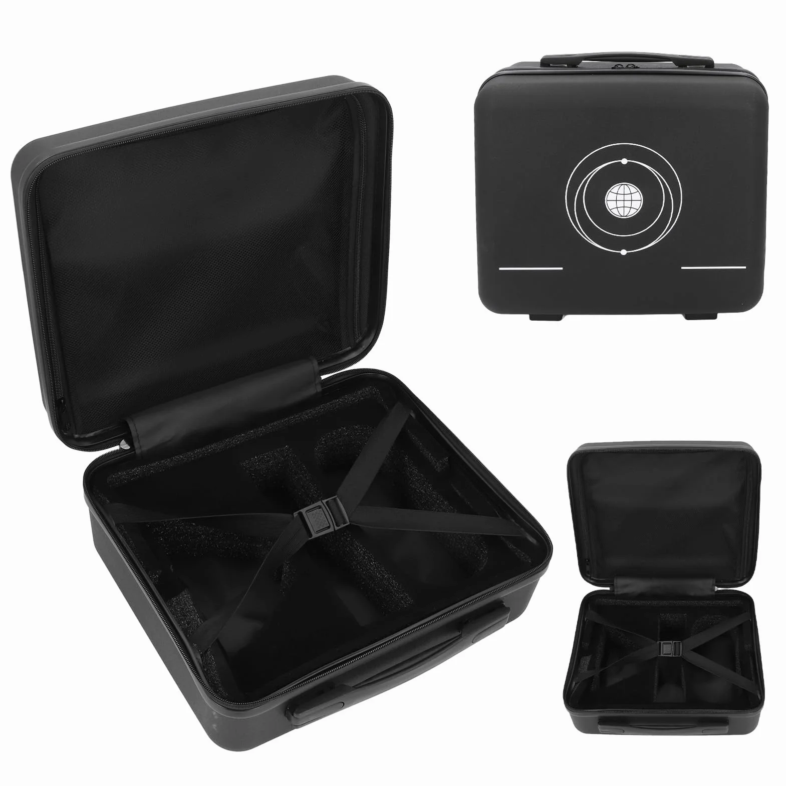 Etui Podróżne do Mini, Przenośne Twarde Etui Pasujące do Zestawu Mini Dish, Twarda Torba do Noszenia na Zewnątrz, Precyzyjna Walizka do Mini