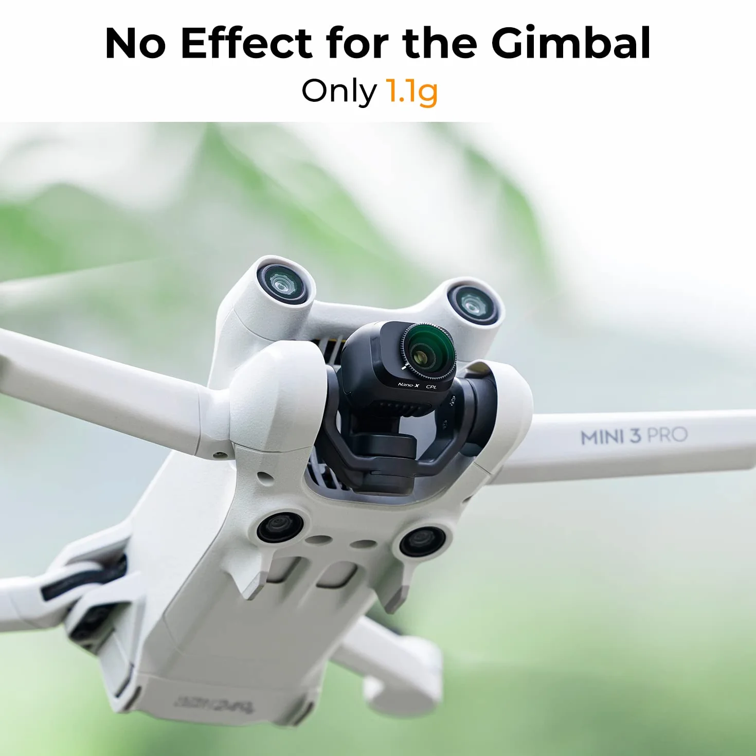 K&F Concept Filtr polaryzacyjny CPL Drone 28 nano-x powłoki wodoodporne, odporne na zarysowania, kompatybilny z DJI Mini 3 Pro, Mini 3 | Filtr polaryzacyjny CPL do Mini 3 Pro, Mini 3, Wielokrotnie powlekane szkło optyczne HD, FD021