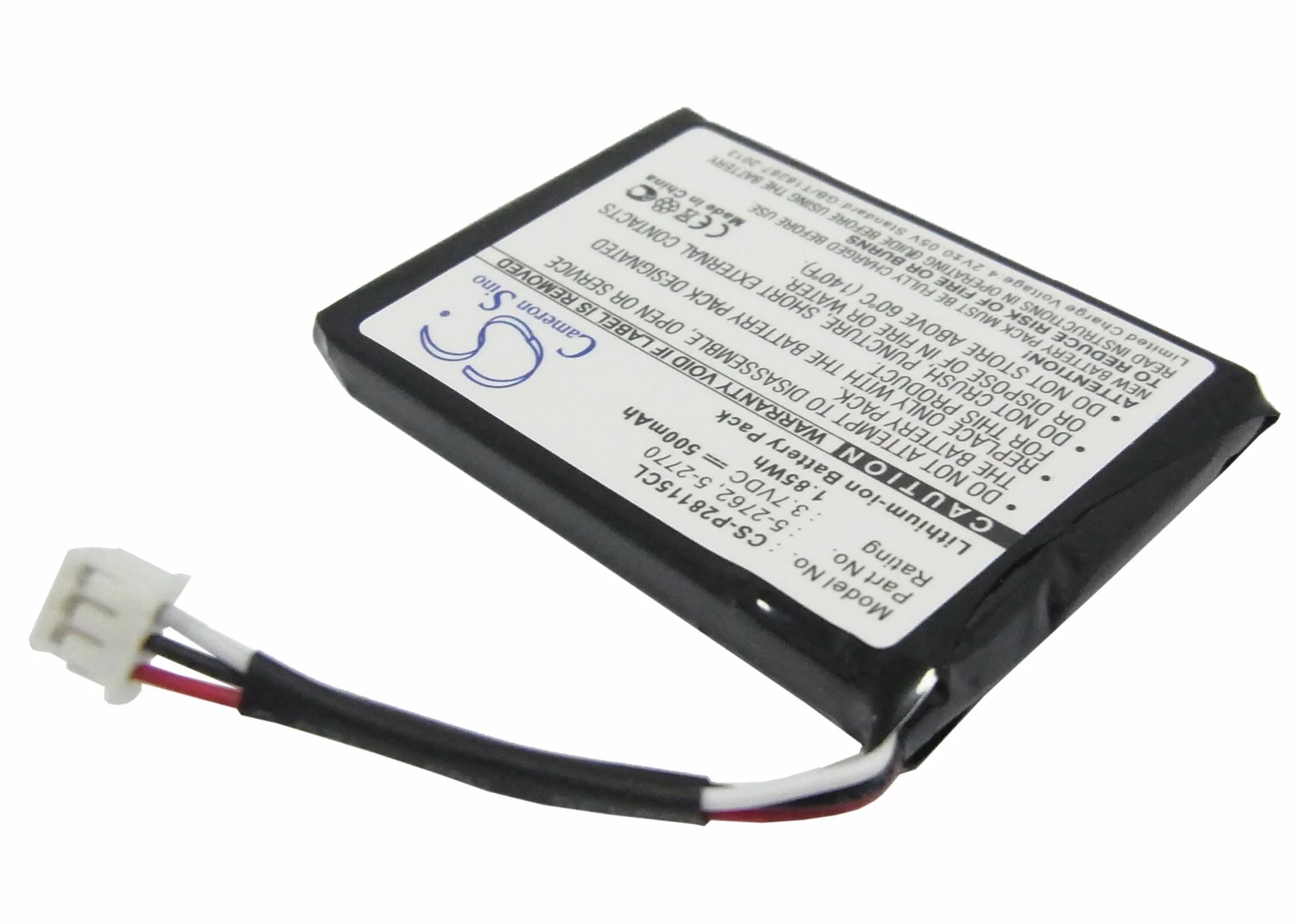 Cameron Sino CS-P28115CL bateria 500mAh / 3.7V / 1.85Wh
