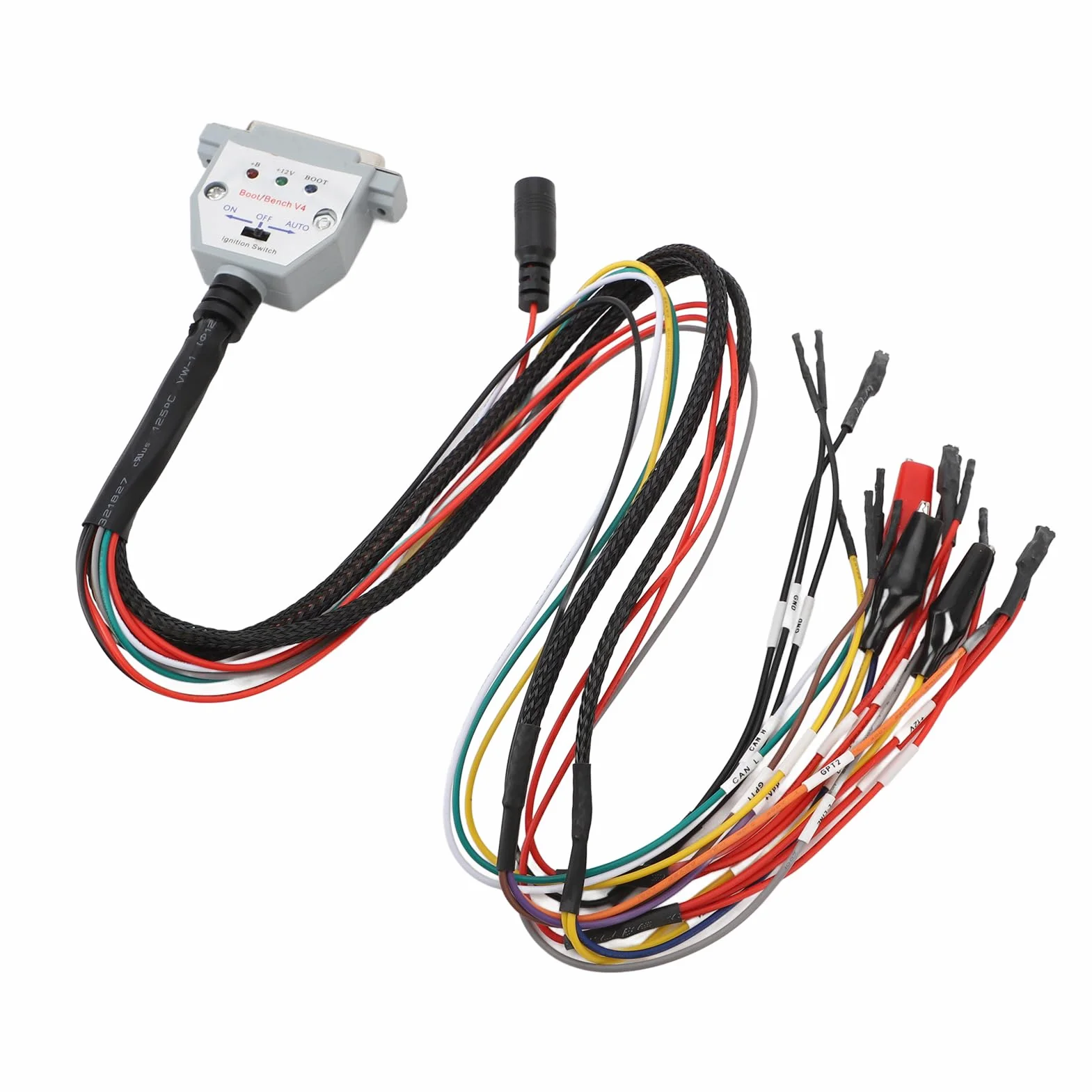 3 Diody LED Kabel ławki Rozruchowej DB25 dla SM2 PRO J2534 VCI Odczyt Zapisu ECU, łatwy w Użyciu, Wygodne Oznaczenia, Wydajny