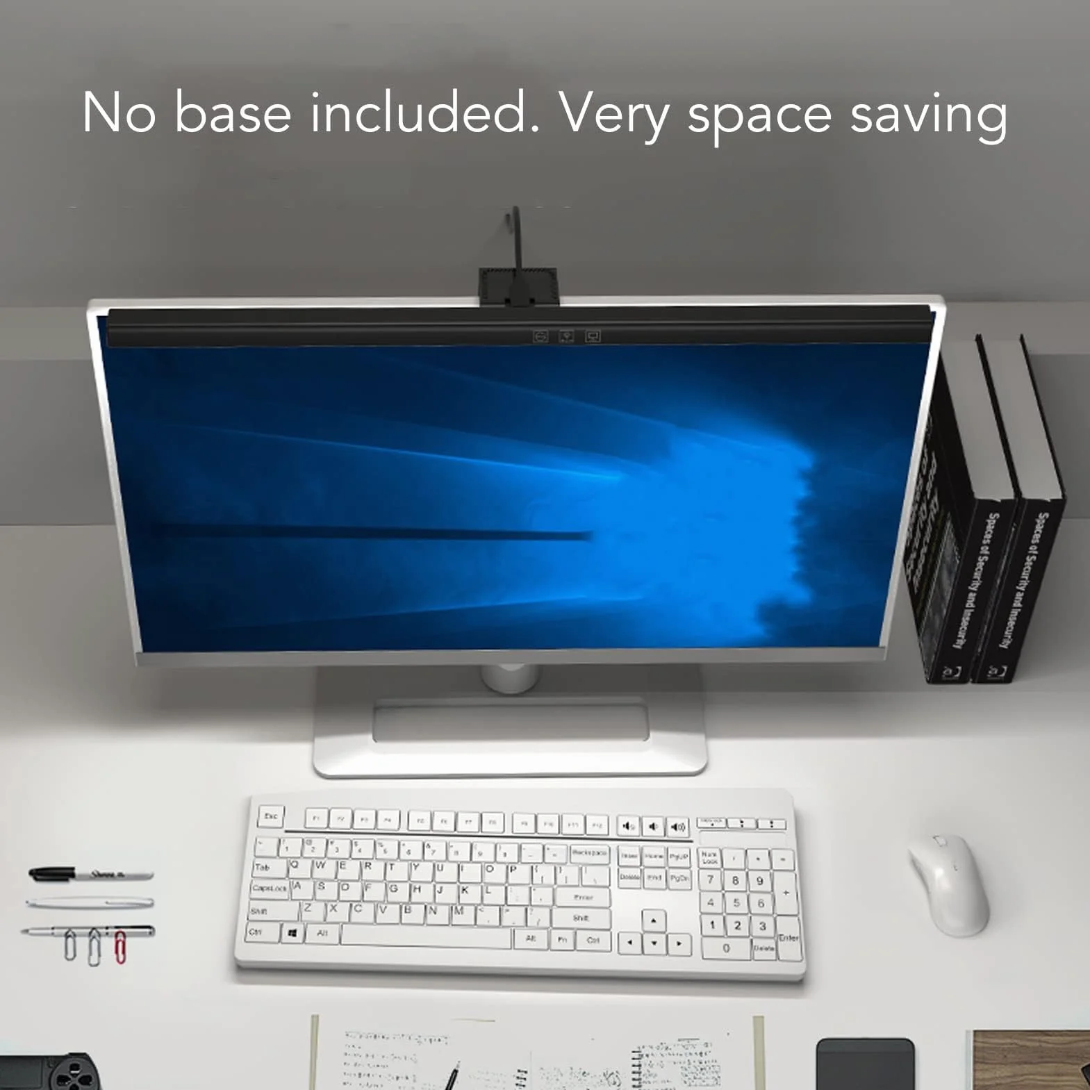 Pasek świetlny Monitora Sterowanie Dotykowe USB C, 3 Tryby Kolorów, Odliczanie Czasu, Lampa na PC Office