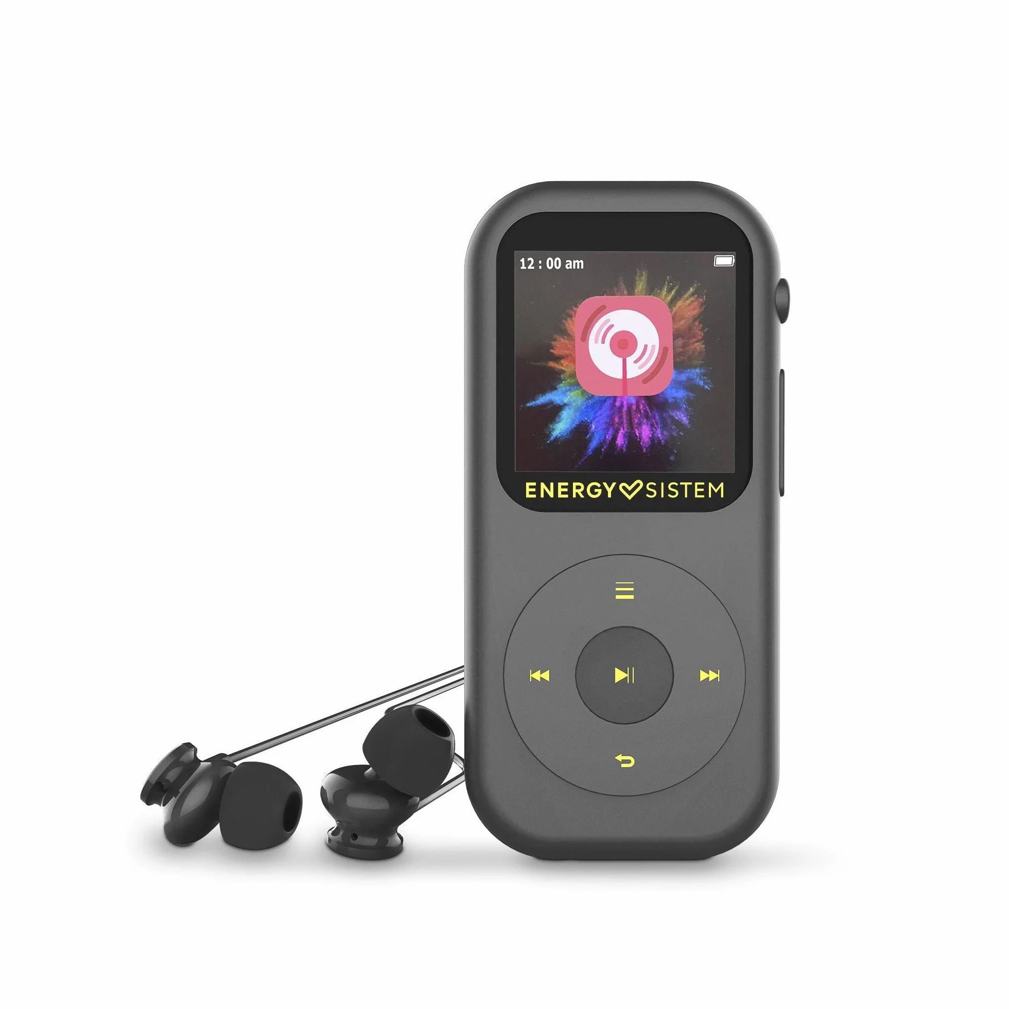 Energy Sistem Handy Odtwarzacz MP4 (16GB, Bluetooth, Wbudowane radio FM, microSD 128GB) Szary