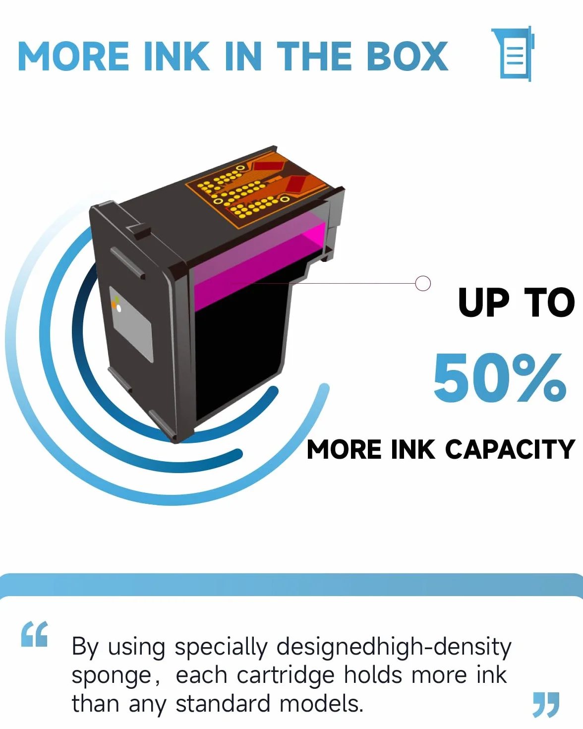 INKYEAH Wkłady 303 XL czarny i kolorowy regenerowany wkład do HP 303, tusz do drukarki Envy Photo 7134, 7830, 6232, 6230, 7130, 6220, 6234, 7100, 7155, 7800, 7834